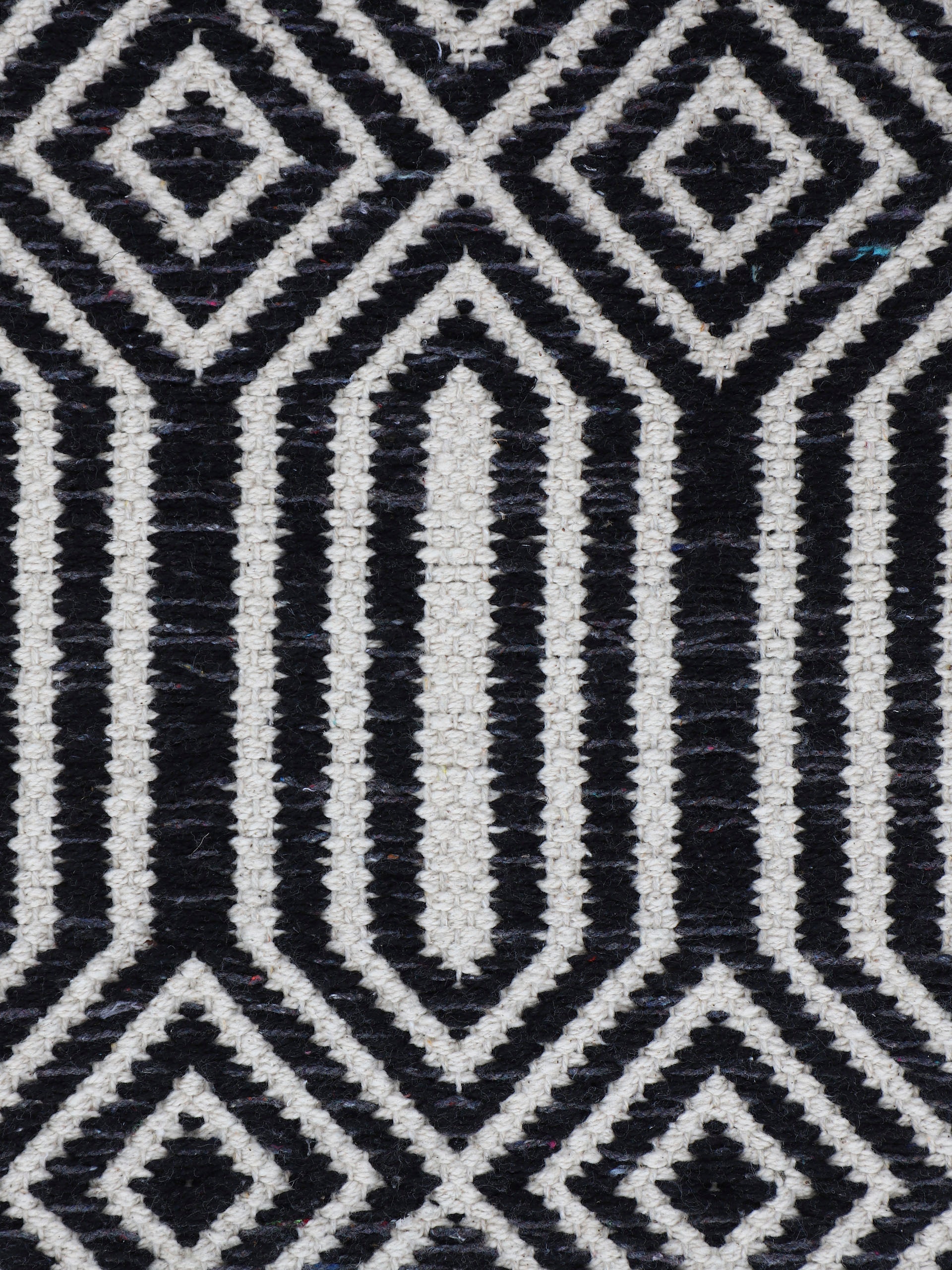 carpetfine Teppich »Kelim Oregan«, rechteckig, 5 mm Höhe, Wendeteppich aus reiner Baumwolle, Wohnzimmer
