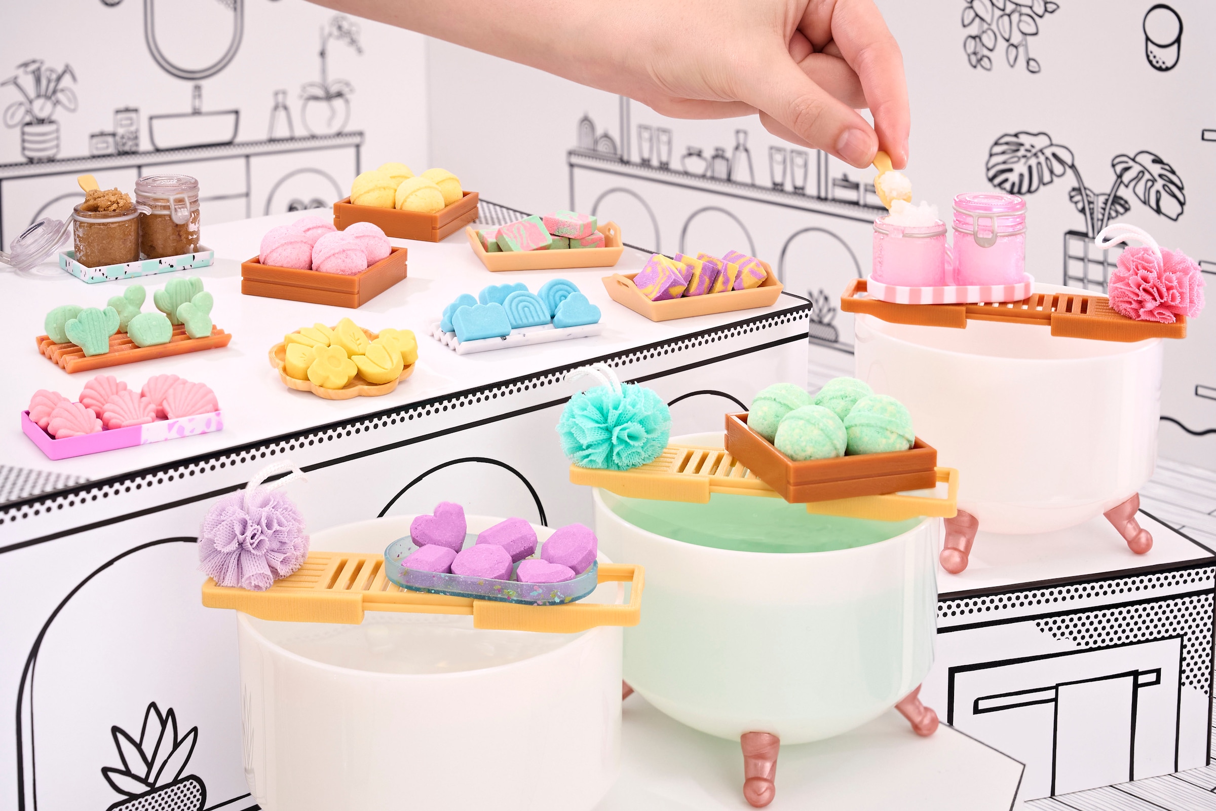 MGA ENTERTAINMENT Kreativset »MGA's Miniverse - Make It Mini Spa«