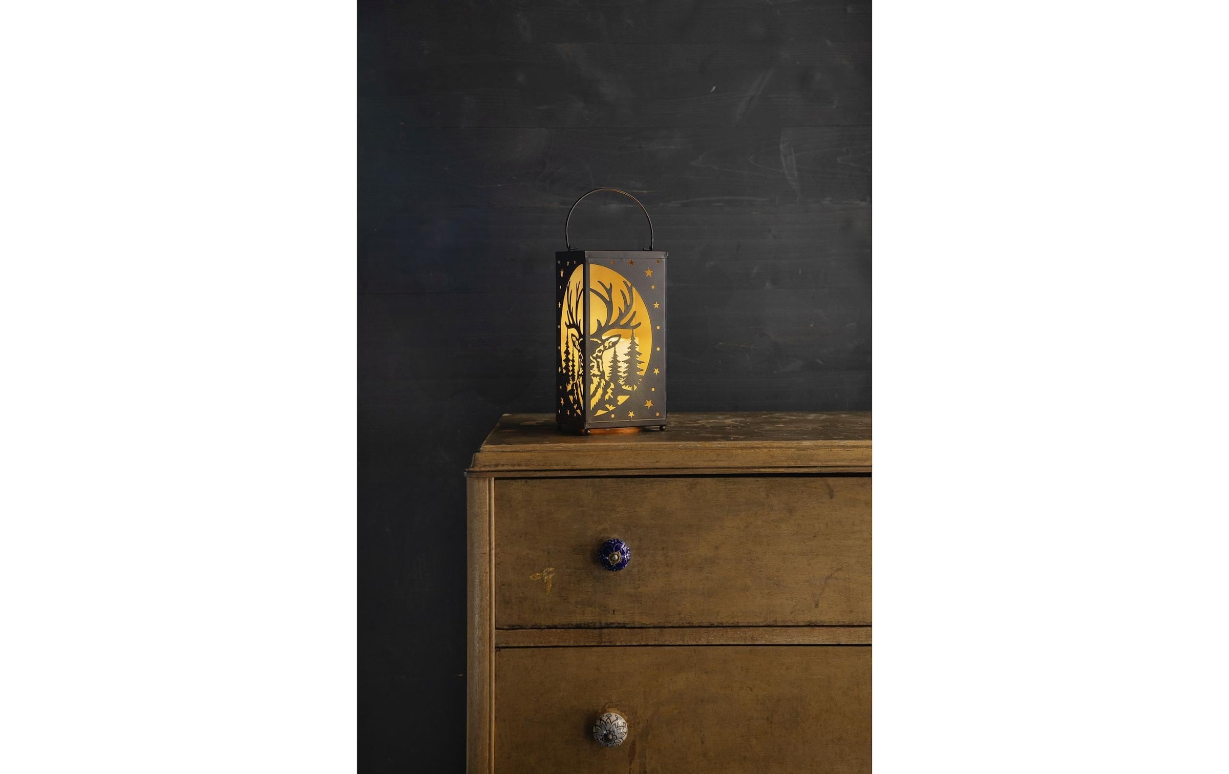 STT Lanterne LED »Kerze Deer 24 cm« 1 cuis