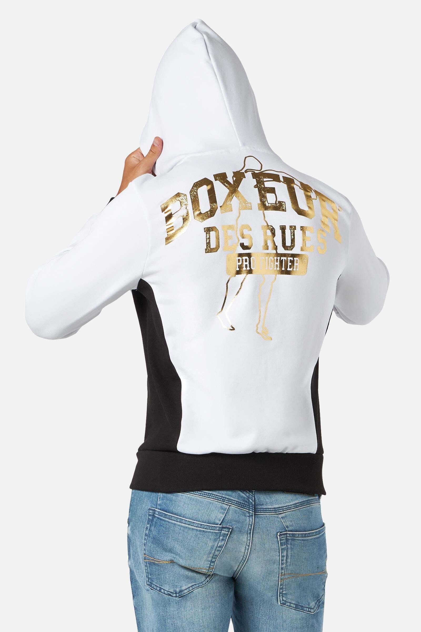 BOXEUR DES RUES Sweatjacke »Sweatshirts Hooded Full Zip Sweatshirt«