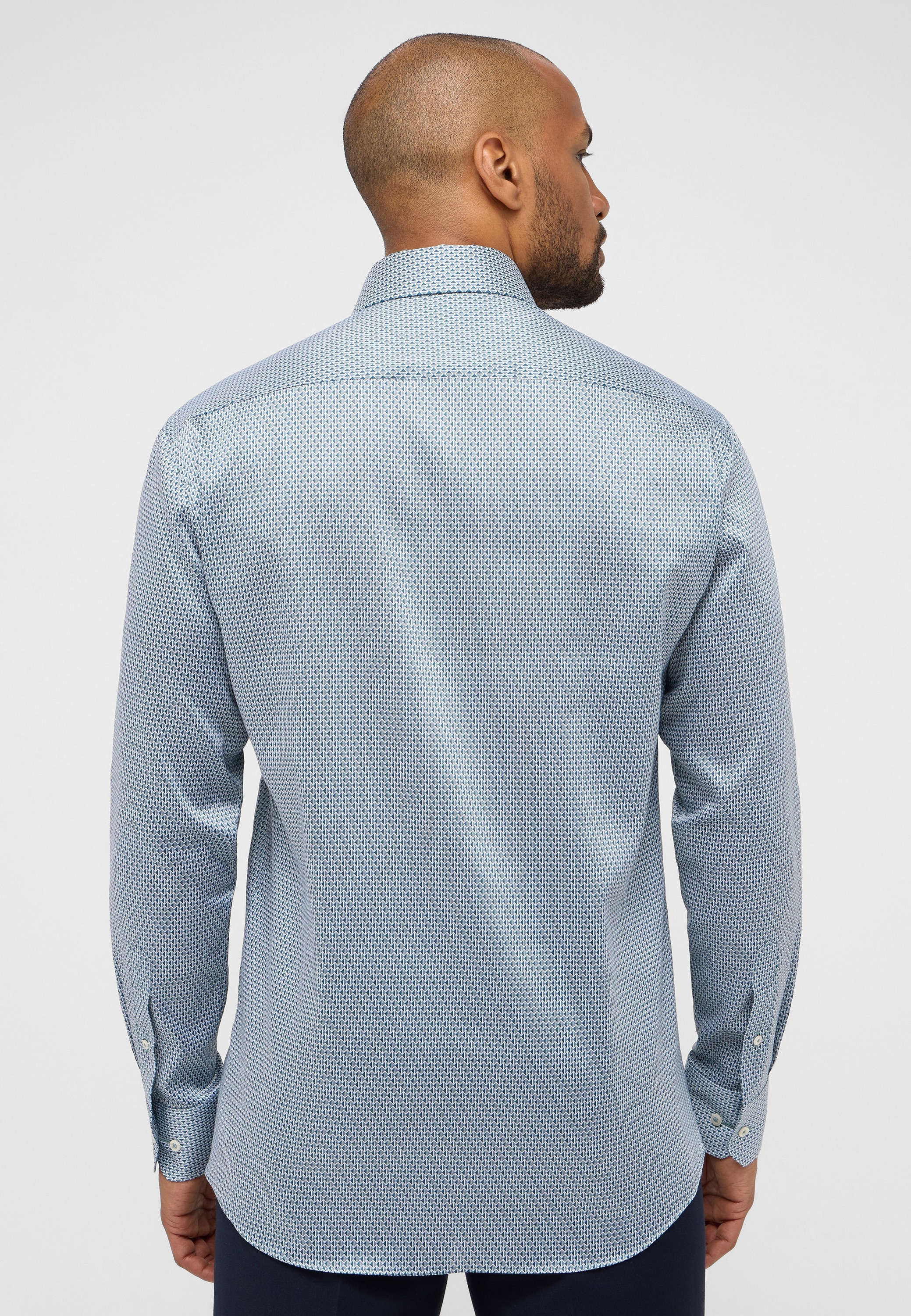 Eterna Langarmhemd »MODERN FIT«, EASY IRON (bügelleicht)