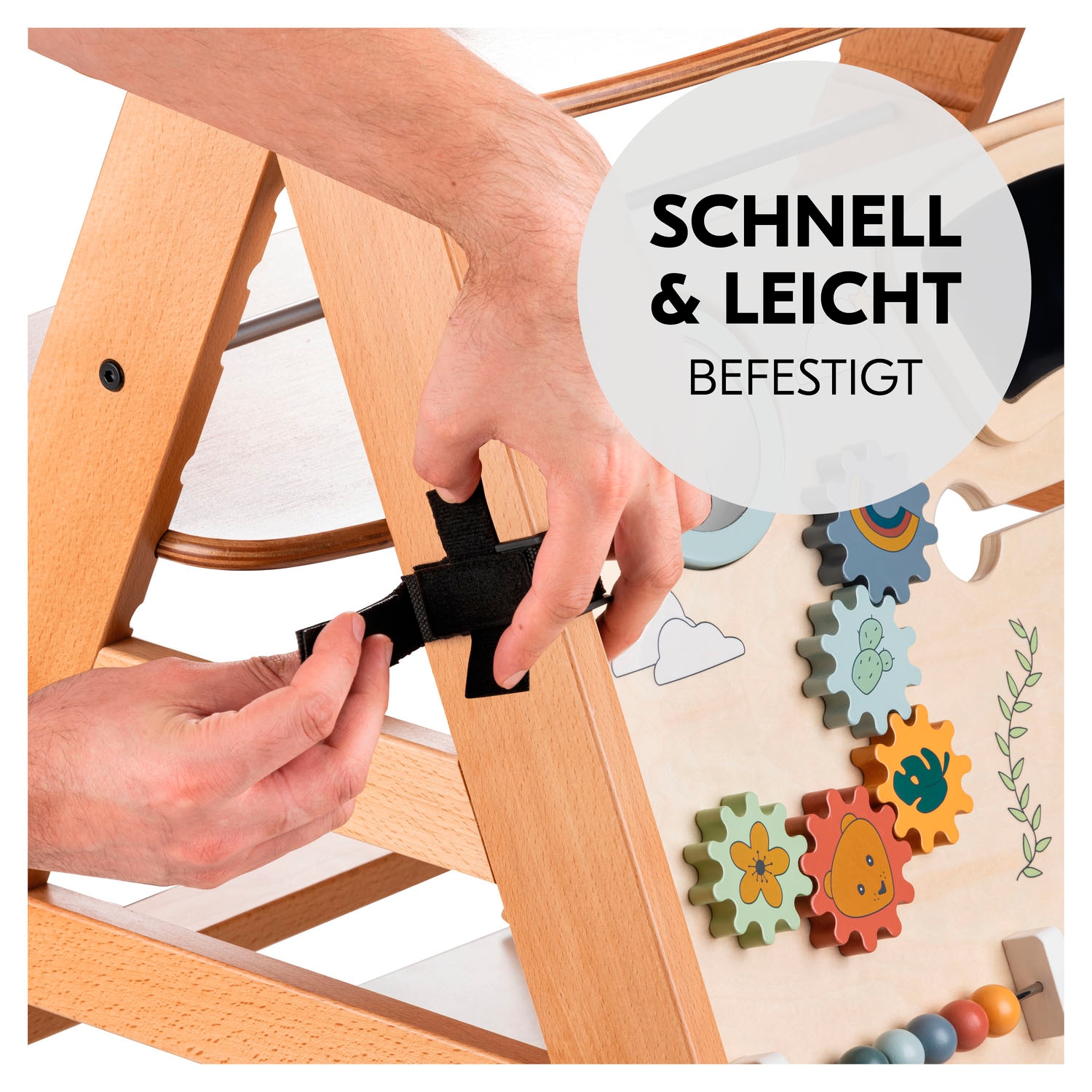 Hauck Motorikbrett »Highchair Play Board« FSC® - schützt Wald; für Hochstühle Alpha+, Beta+, Arketa