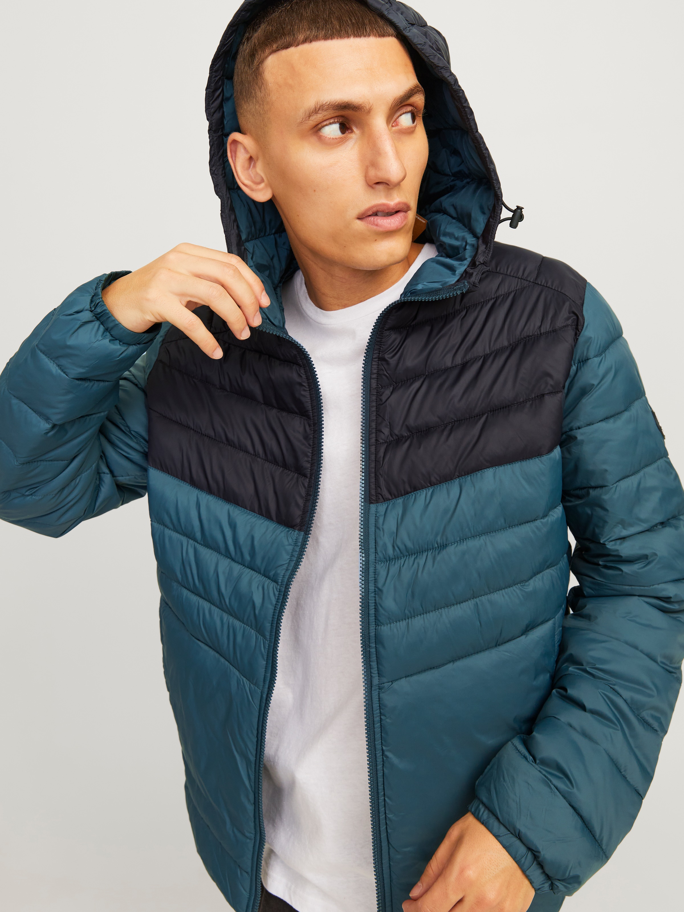 Jack & Jones Steppjacke »JJESPRINT PUFFER HOOD NOOS«, mit Kapuze