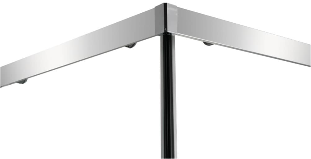 welltime Eckdusche »New Summer« verbessertes Rollensystem, hochwertiger Aluminiumrahmen, 6mm ESG
