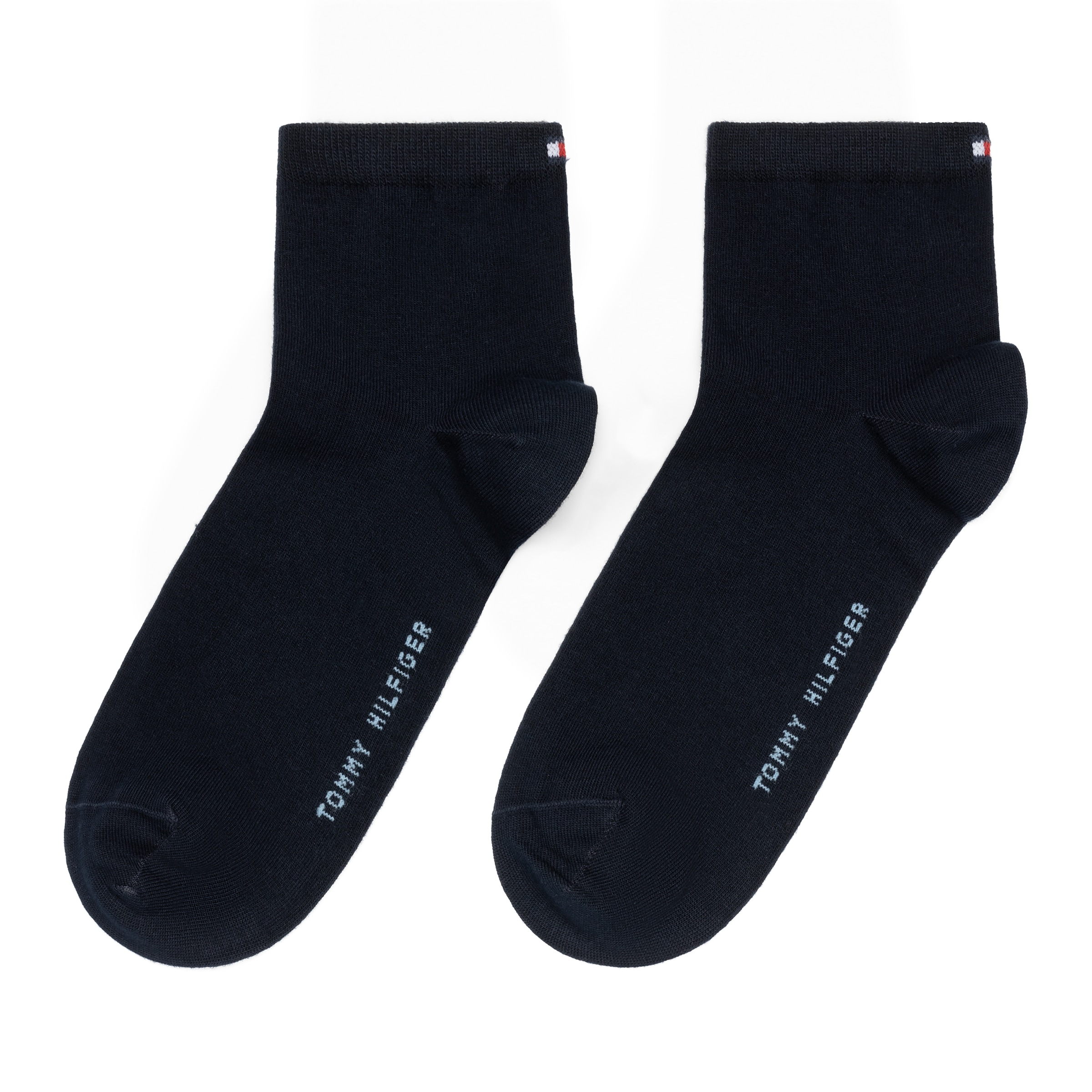 Tommy Hilfiger Chaussettes courtes »TH WOMEN CASUAL SHORT SOCK 2P« 2 paires,  avec couture plate à l’avant