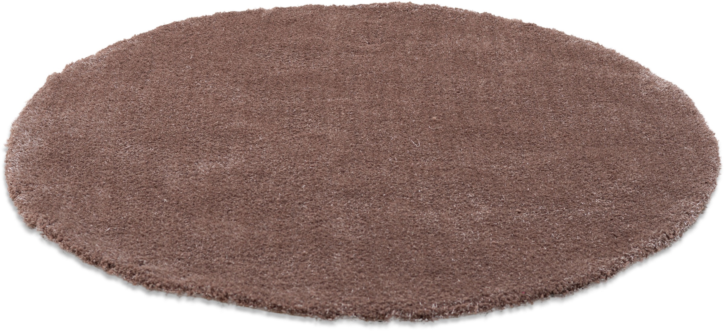 TOM TAILOR HOME Hochflor-Teppich »Soft«, rund, 35 mm Höhe, super weich und flauschig, ideal im Wohnzimmer & Schlafzimmer