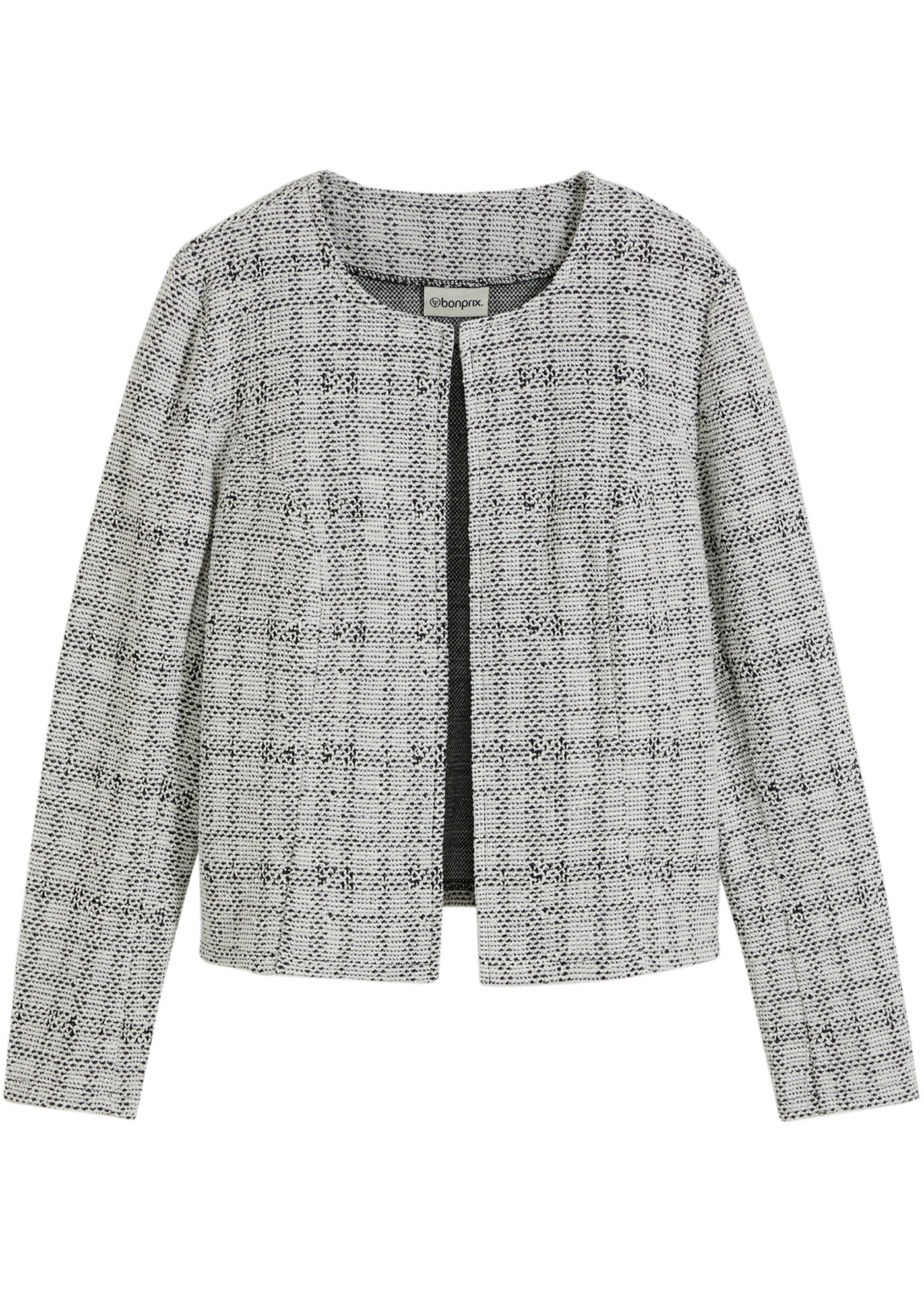 bonprix Strickjacke 1 lockere Passform, strukturierte Strickart, eleganter Stil