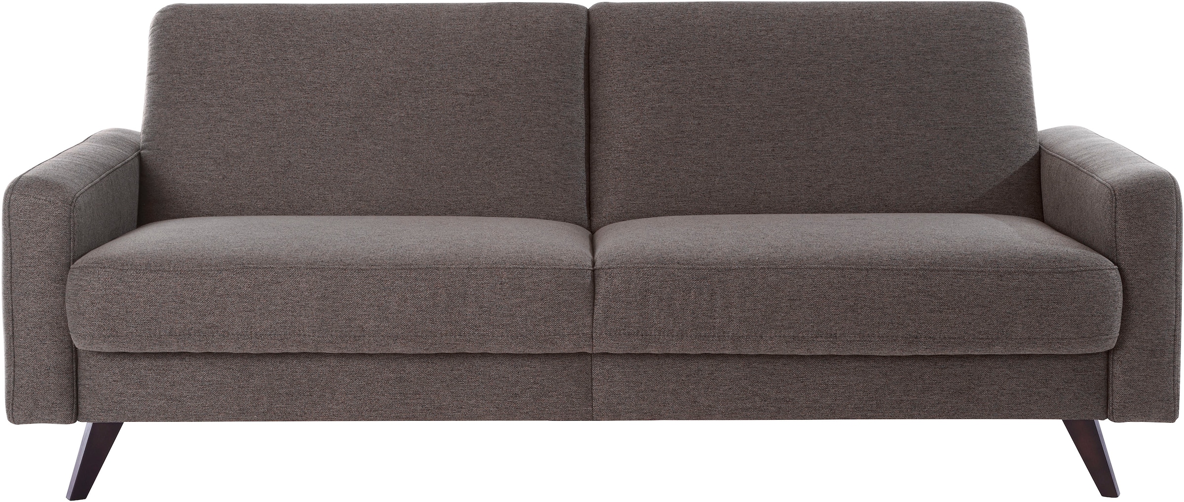 exxpo - sofa fashion 3-Sitzer »Samso, elegant und bequem, toller Sitzkomfort, Schlafsofa« Kippcouch, inklusive Bettfunktion und Bettkasten, Komfortsitzhöhe 49cm