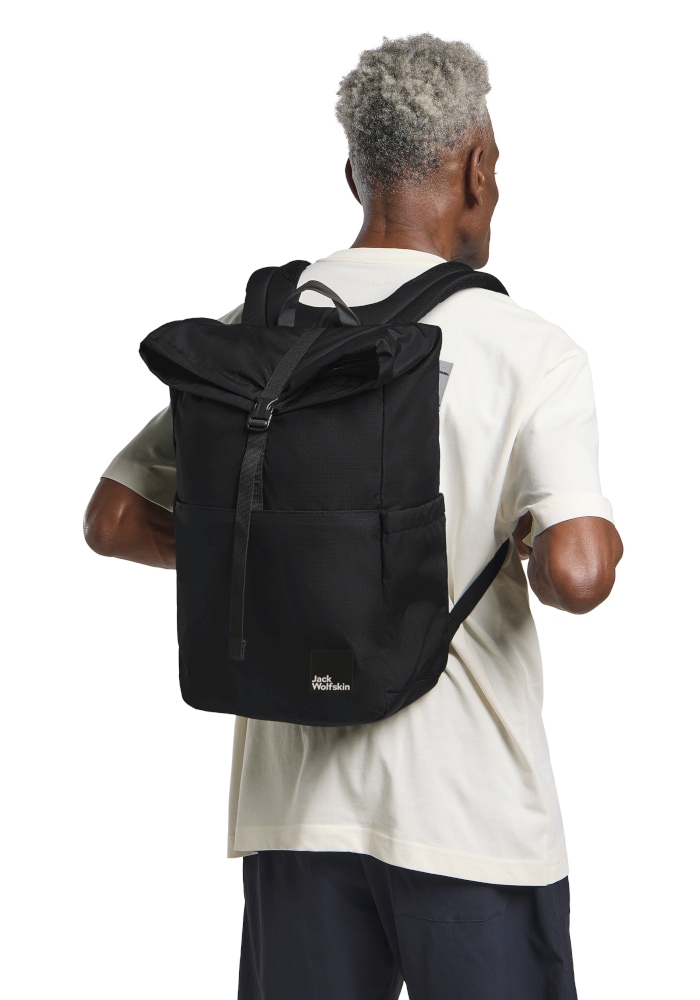 Jack Wolfskin Daypack »ISLAND« Rolltop-Rucksack, Laptopfach, wetterbeständig