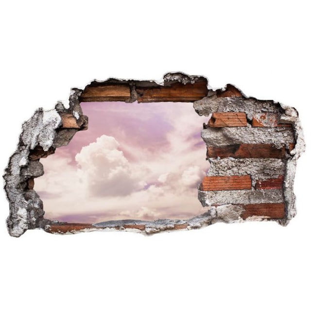 Wall-Art Wandtattoo »Lila Wolken Sticker 3D Himmel«, (1 St.) jetzt kaufen