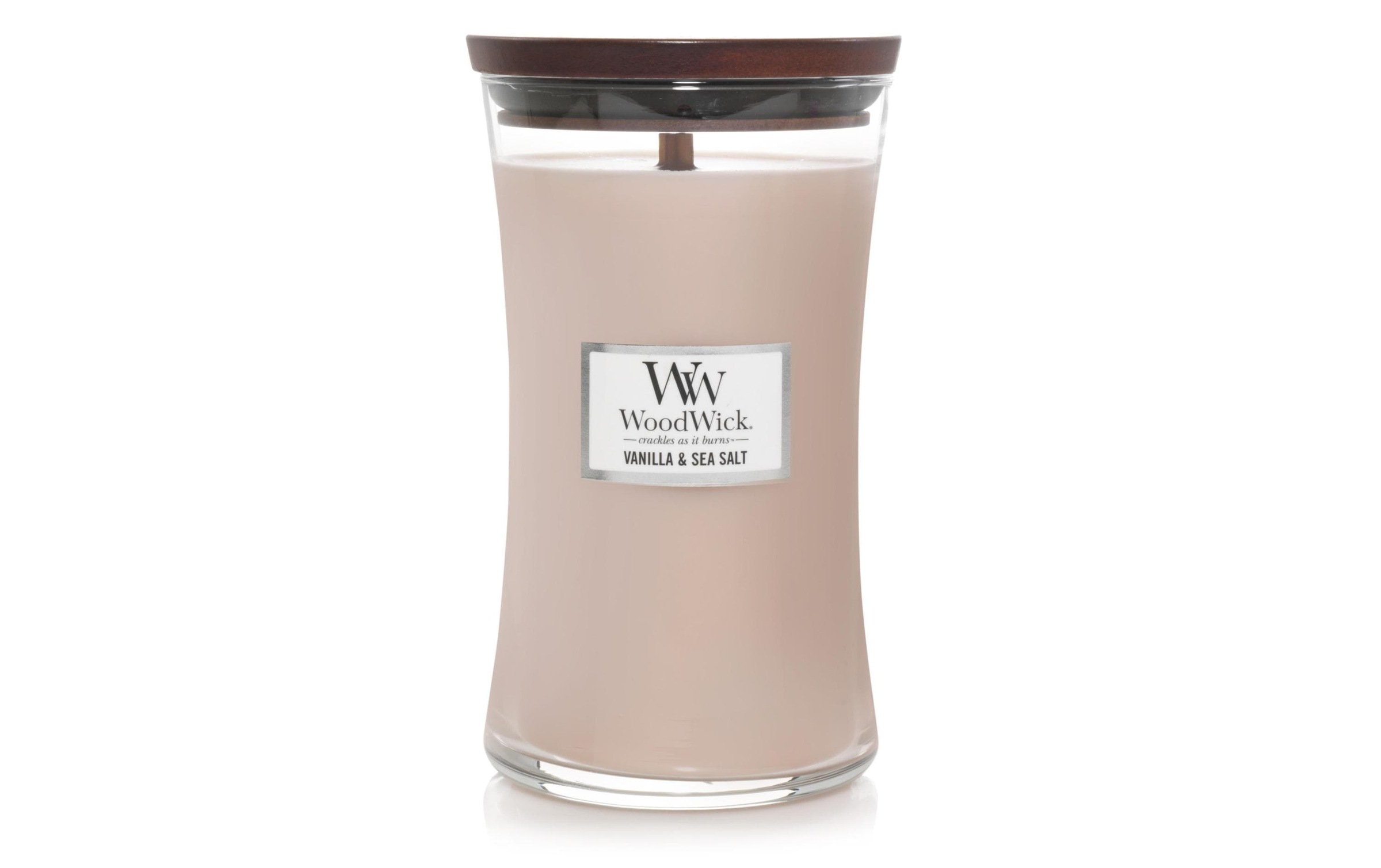 Woodwick Duftkerze »Vanilla & Sea Salt«