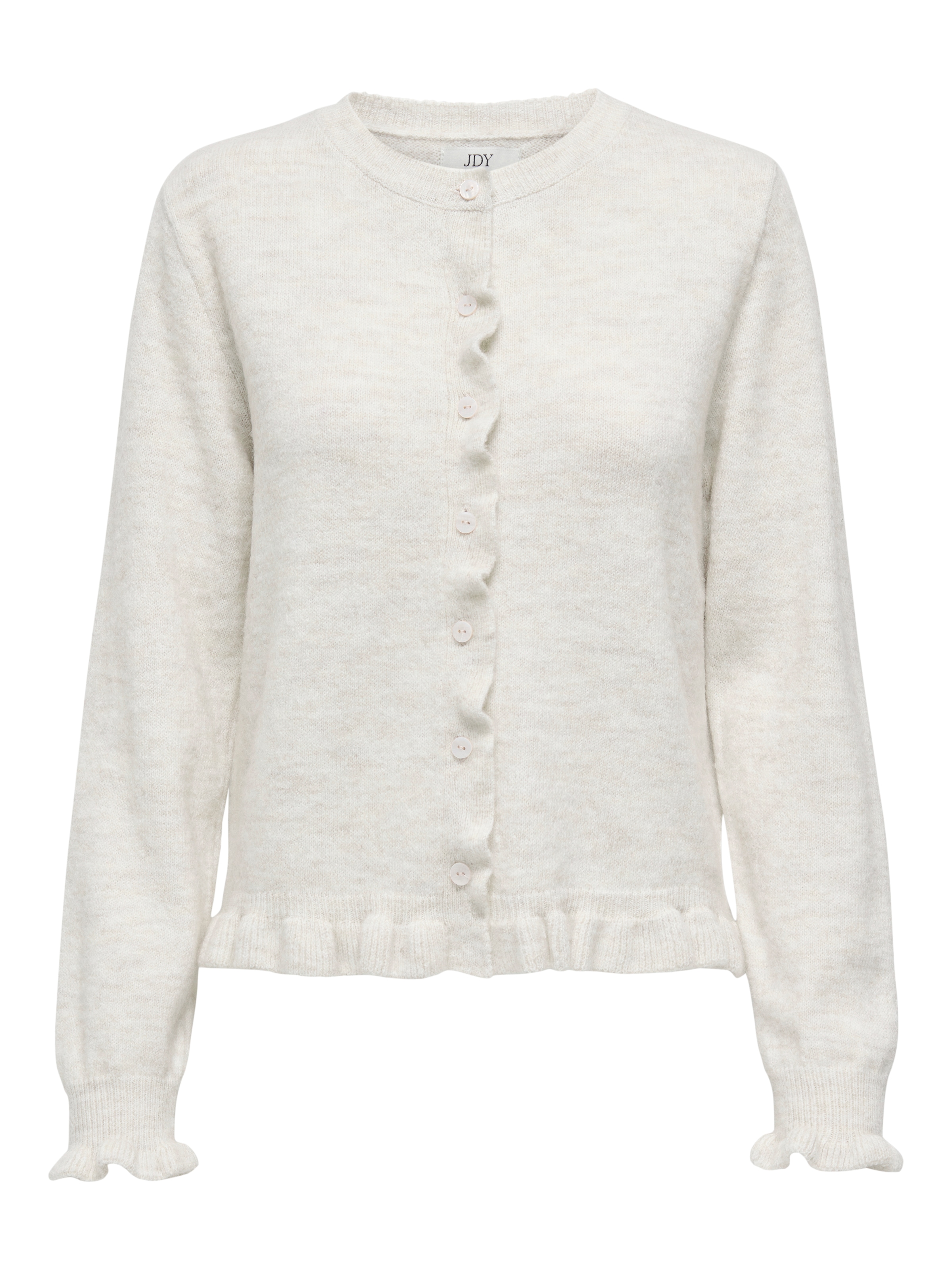 JDY Veste en tricot »JDYLETTY L/S ON FRILL CARDIGAN KNT NOOS«