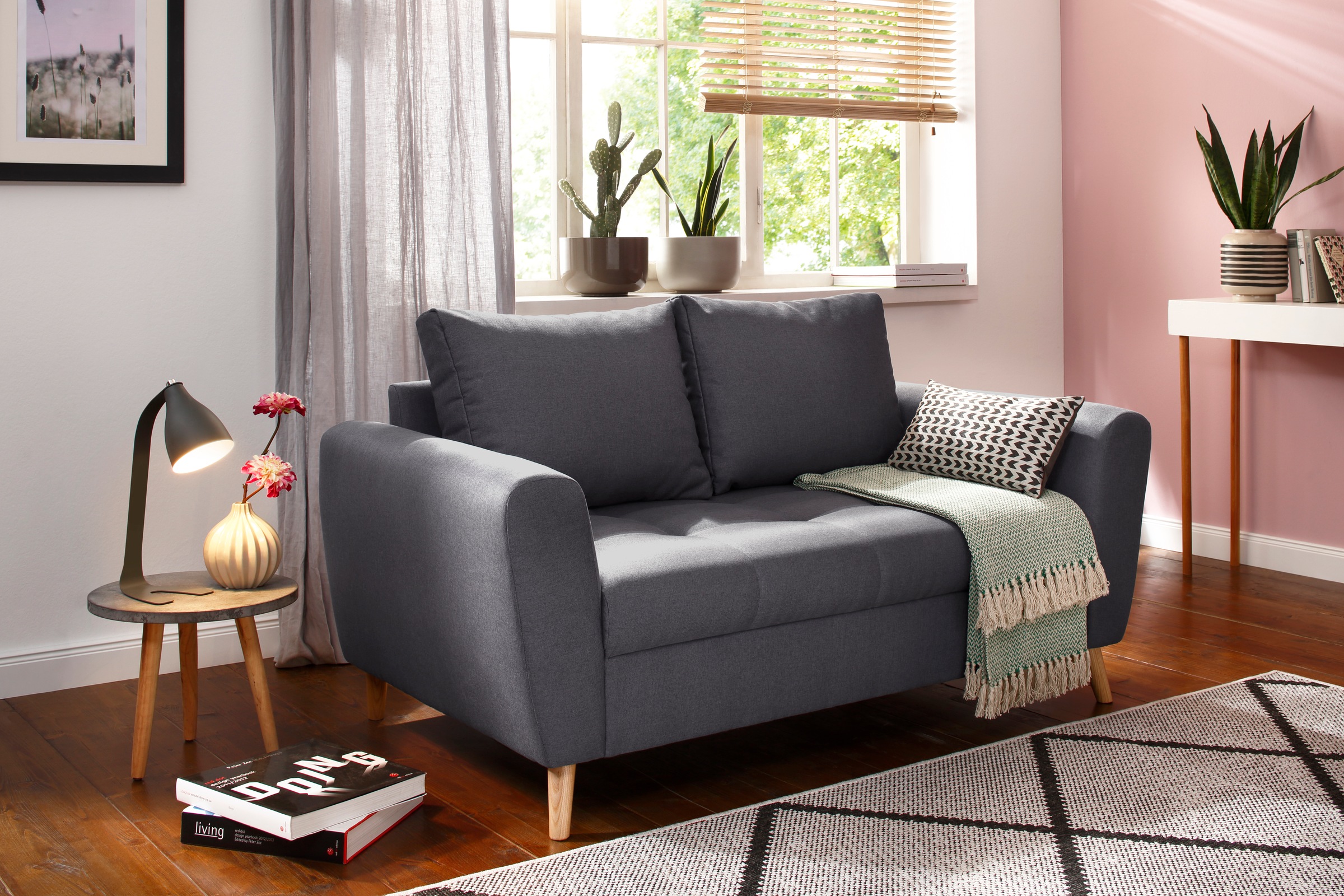 Image of Home affaire 2-Sitzer »Penelope Luxus«, mit besonders hochwertiger Polsterung für bis zu 140 kg pro Sitzfläche bei Ackermann Versand Schweiz