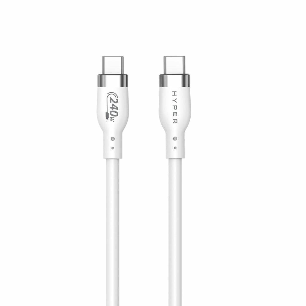 Targus USB-Kabel »Silicone USB-C Lade-Kabel 2 m 240W«, USB-C, 200 cm