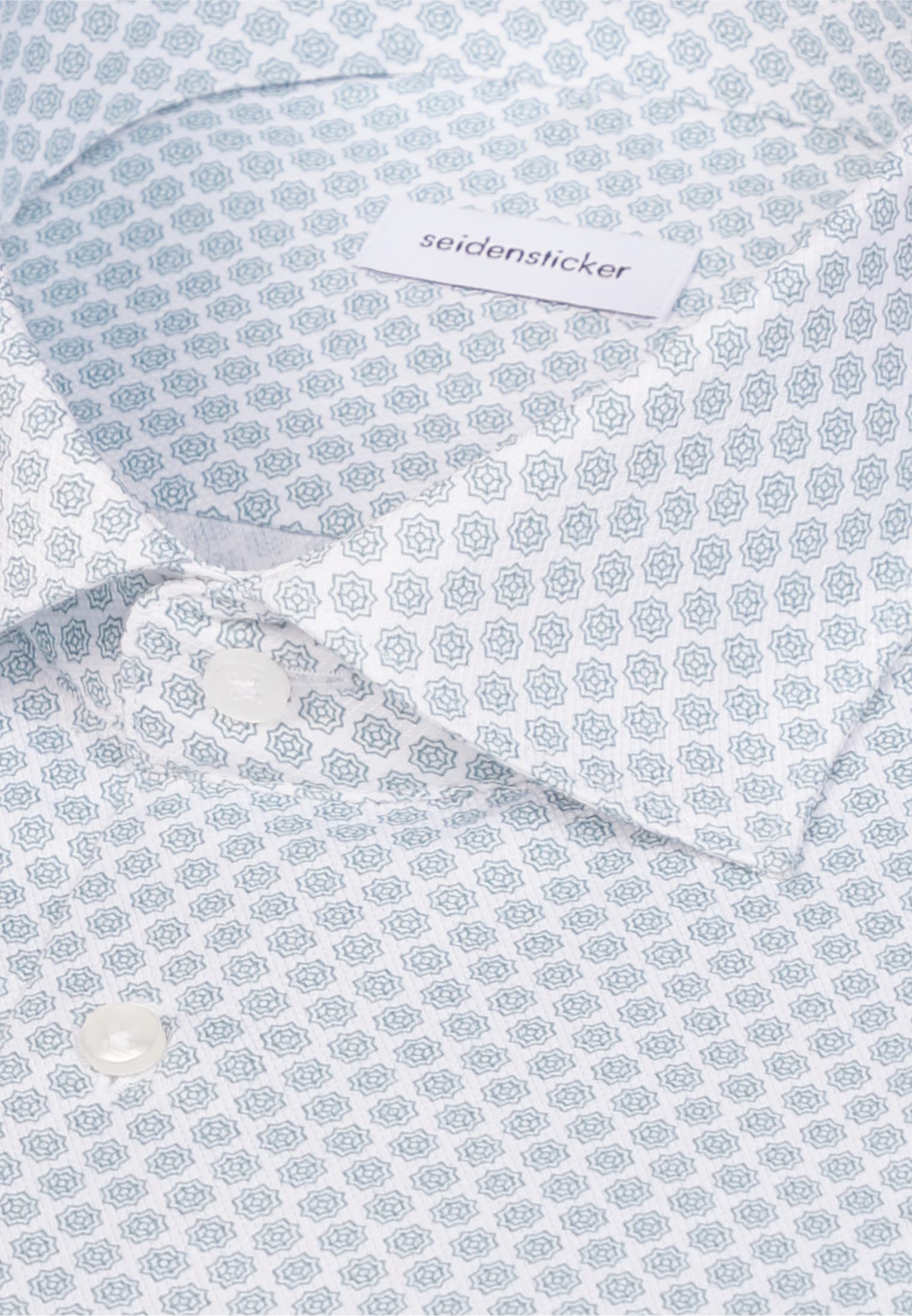 seidensticker Businesshemd »Schwarze Rose« Regular 1/1 Kentkragen Druck