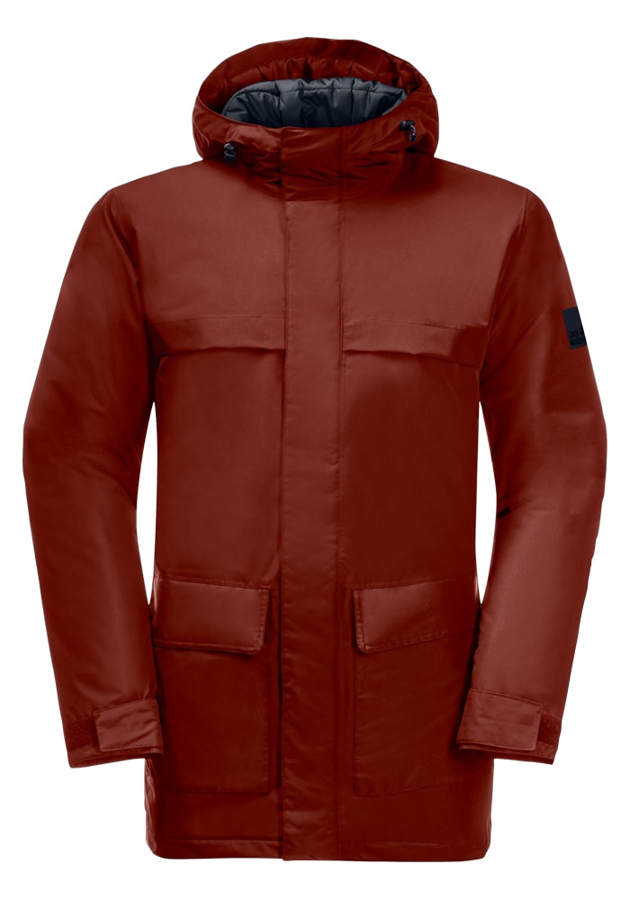 Jack Wolfskin Funktionsparka »WINTERLAGER PARKA M«, mit Kapuze