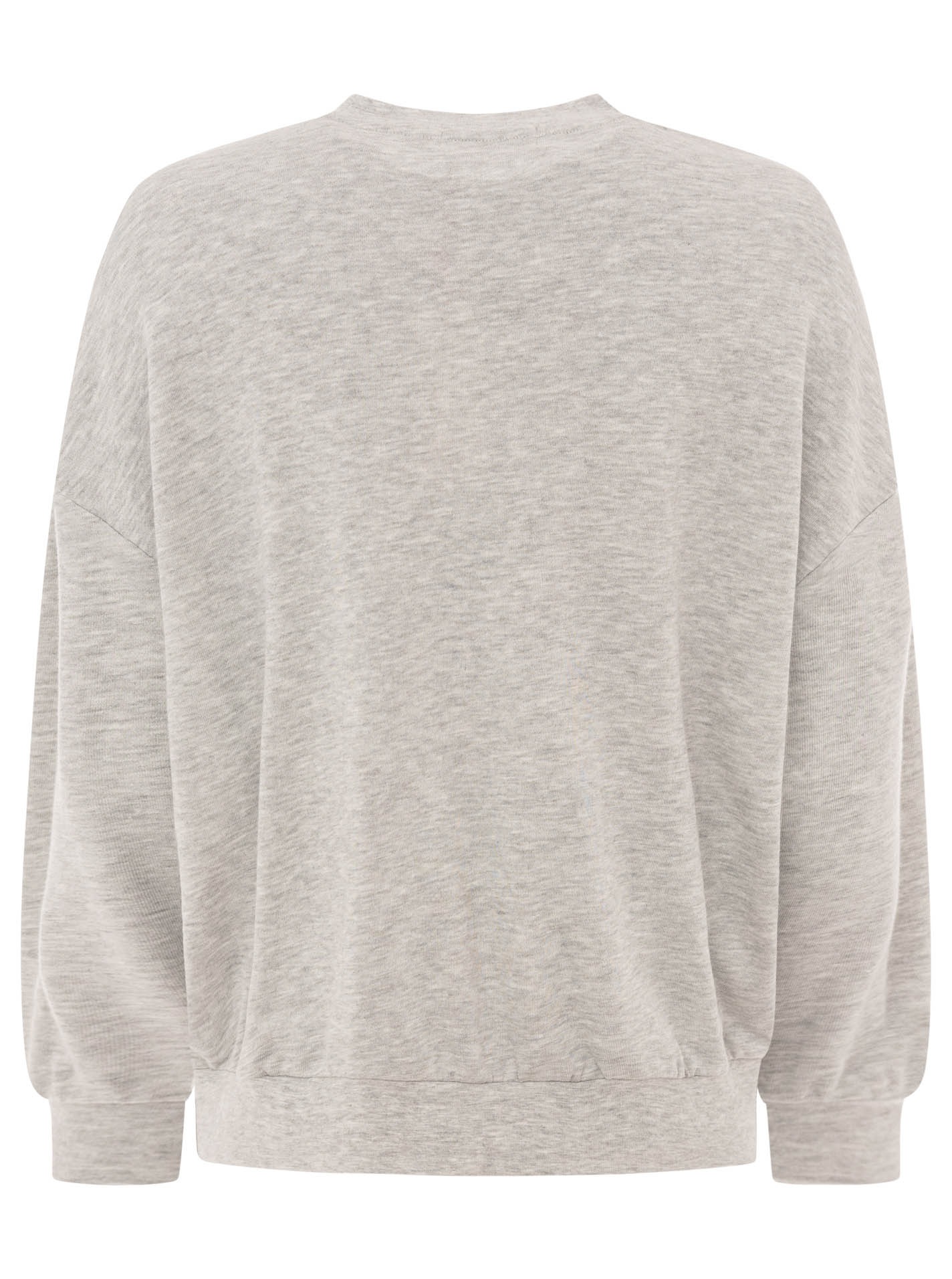 Zwillingsherz Sweatshirt »"Feel Good Club"«, Rundhals, kleine Stickerei vorne
