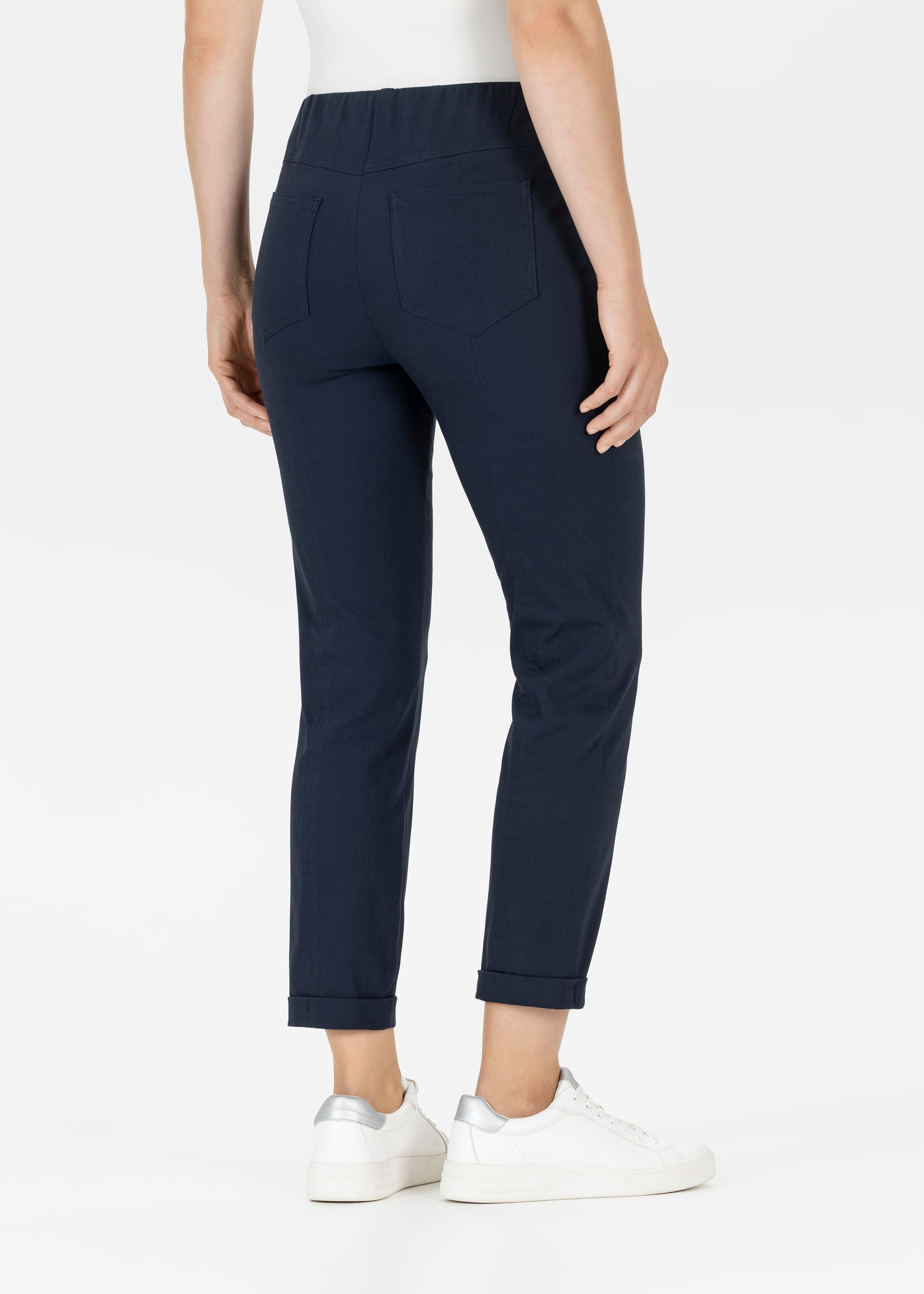 Stehmann Pantalon en tissu »Sylvia-680«  3/4-Hose mit schmalem Bein