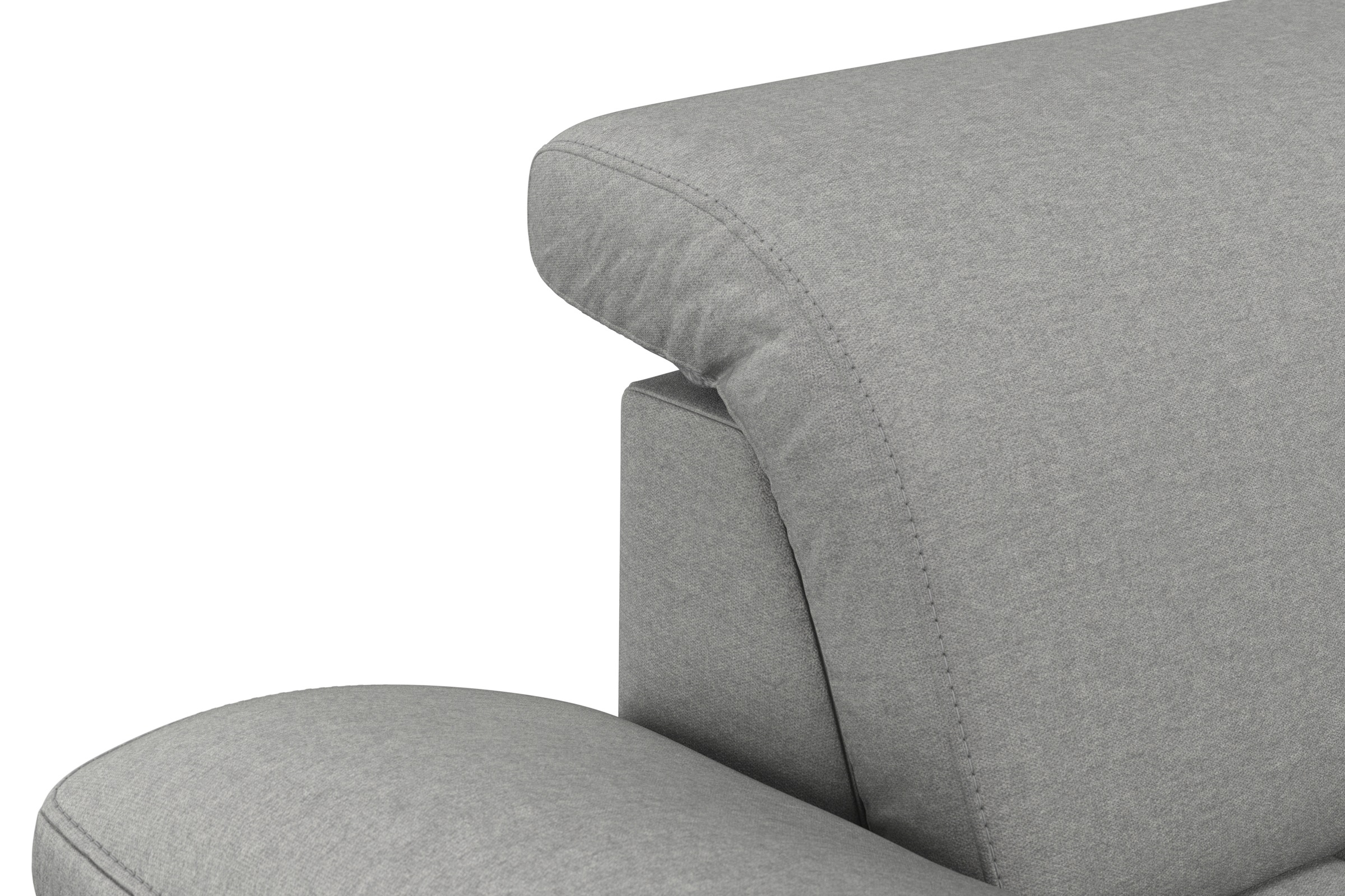 sit&more Ecksofa »Cool L-Form«, wahlweise mit Kopfteilverstellung und Vorziehsitz, motorisch