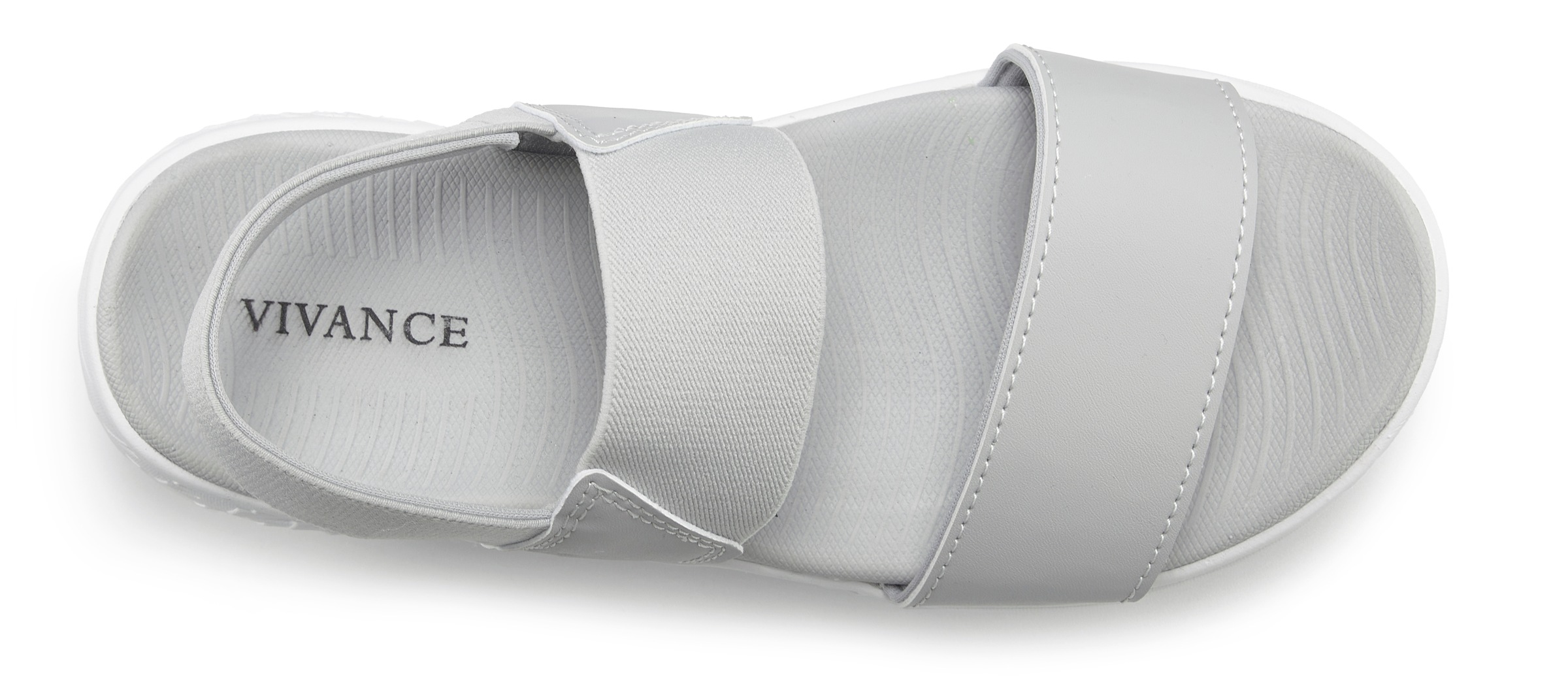 Vivance Sandale »Sommerschuh«, Sandalette, Sommerschuh mit leichter Sohle & elastischen Riemen VEGAN