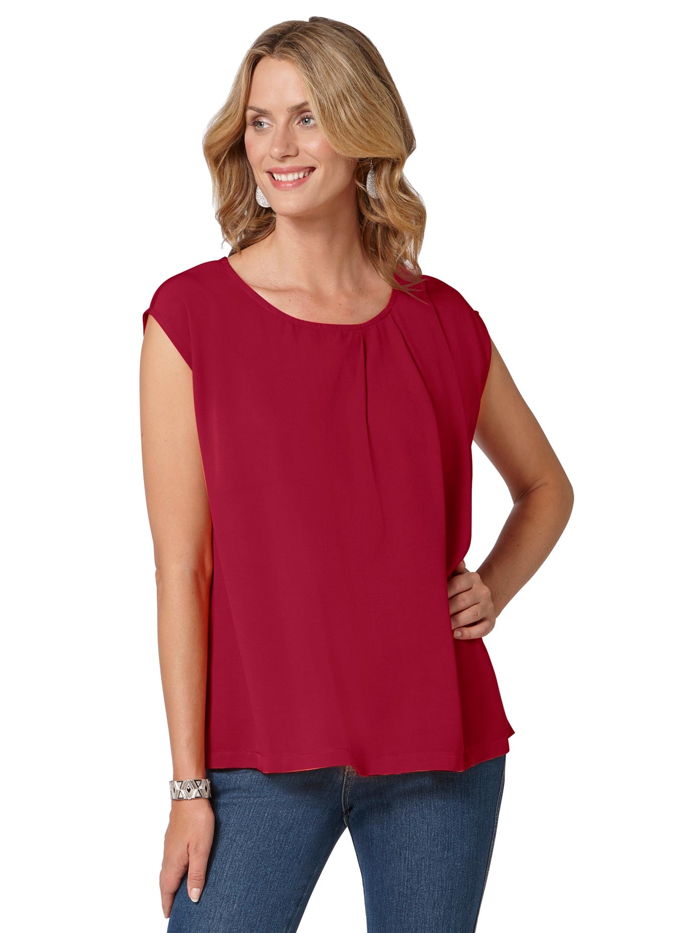 Image of Ambria Rundhalsshirt »Blusenshirt«, (1 tlg.) bei Ackermann Versand Schweiz