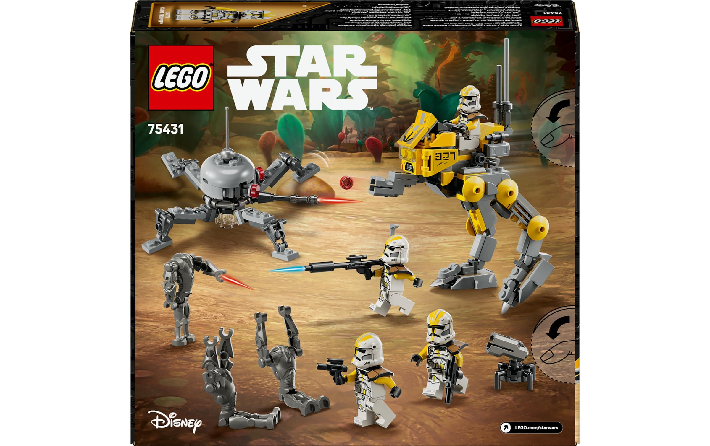 LEGO® Spielbausteine »LEGO® Star Wars Klonsoldaten Sternenkorps 75431«
