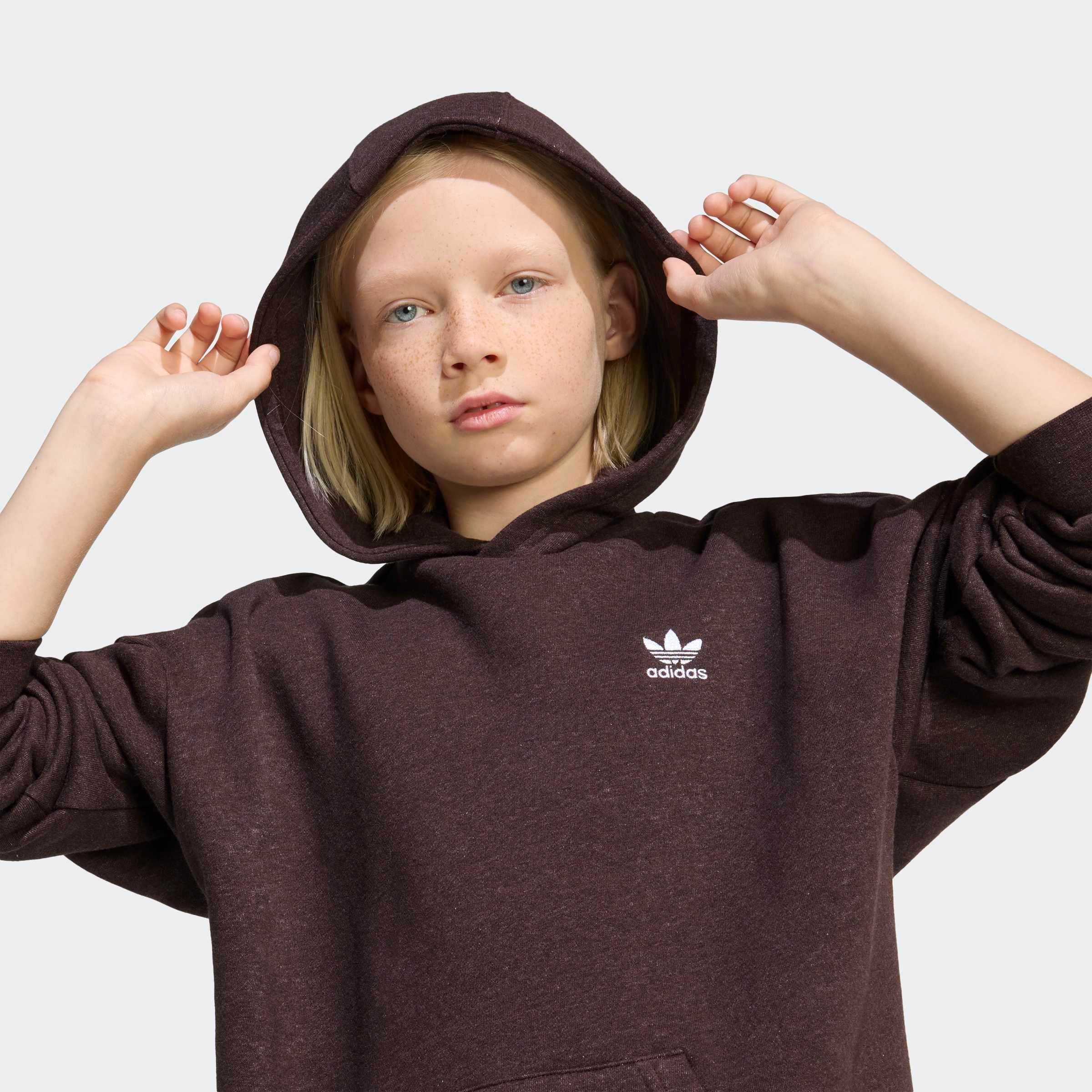 adidas Originals Kapuzensweatshirt »WEIT GESCHNITTENER FLEECE-HOODIE KIDS«
