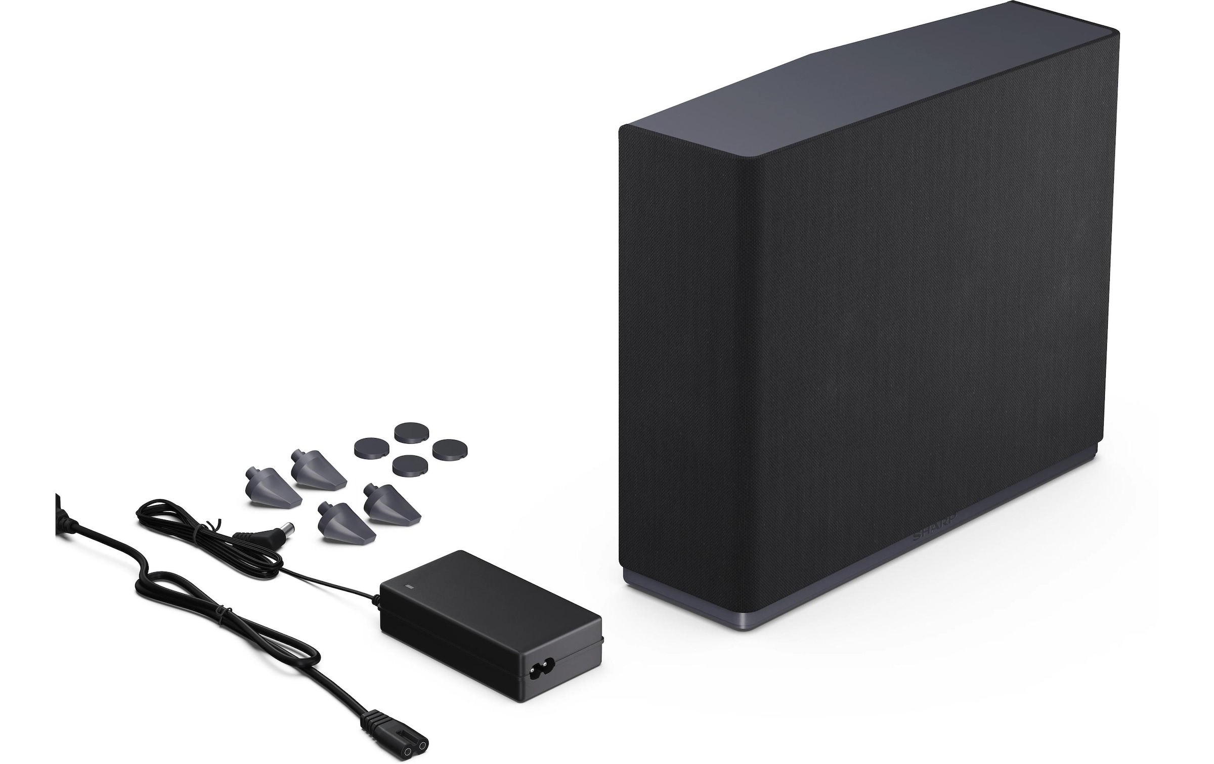 Sharp Subwoofer »CPAWS0101 Schwarz«