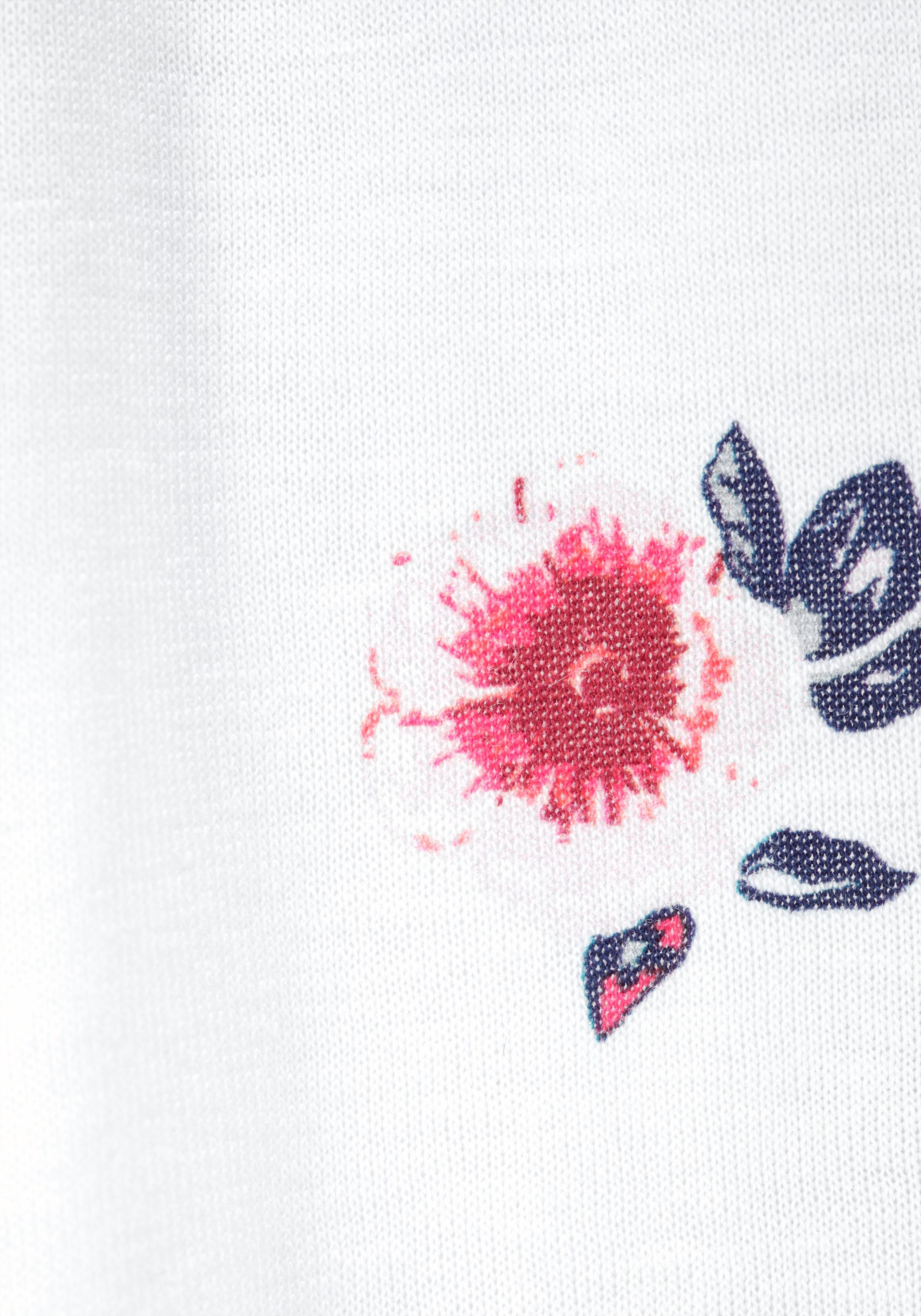 KIDSWORLD Carmenshirt »Viskose-Shirt«, mit Trompetenärmel und Blumendruck