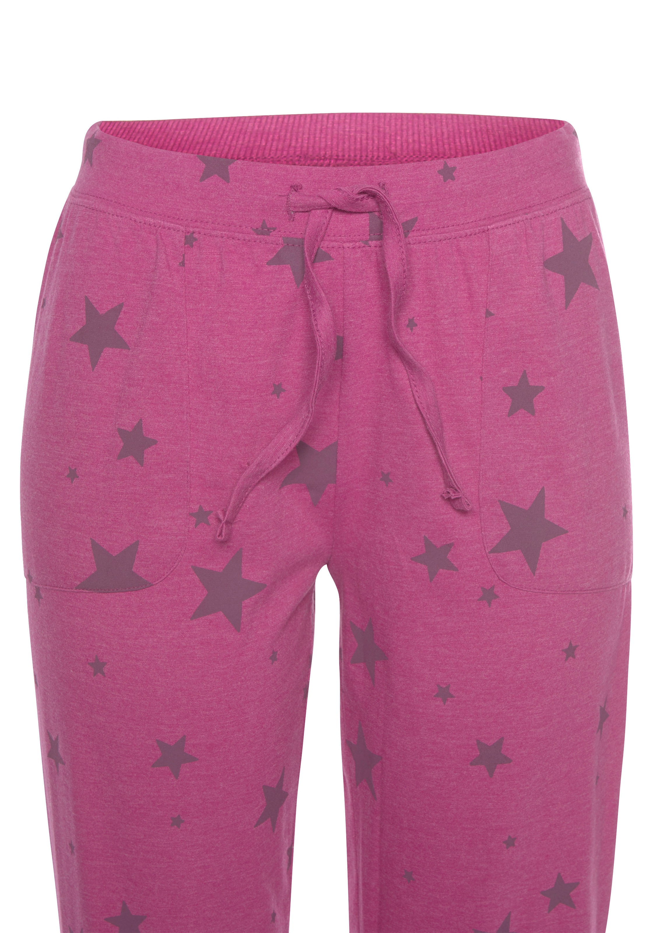 Vivance Dreams Pyjama 2 tlg. mit Sternedruck