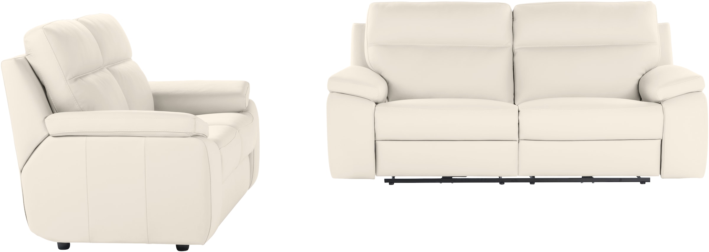 CALIA ITALIA 3-Sitzer »Primo, toller Sitzkomfort, italienisches Designsofa«, in Leder