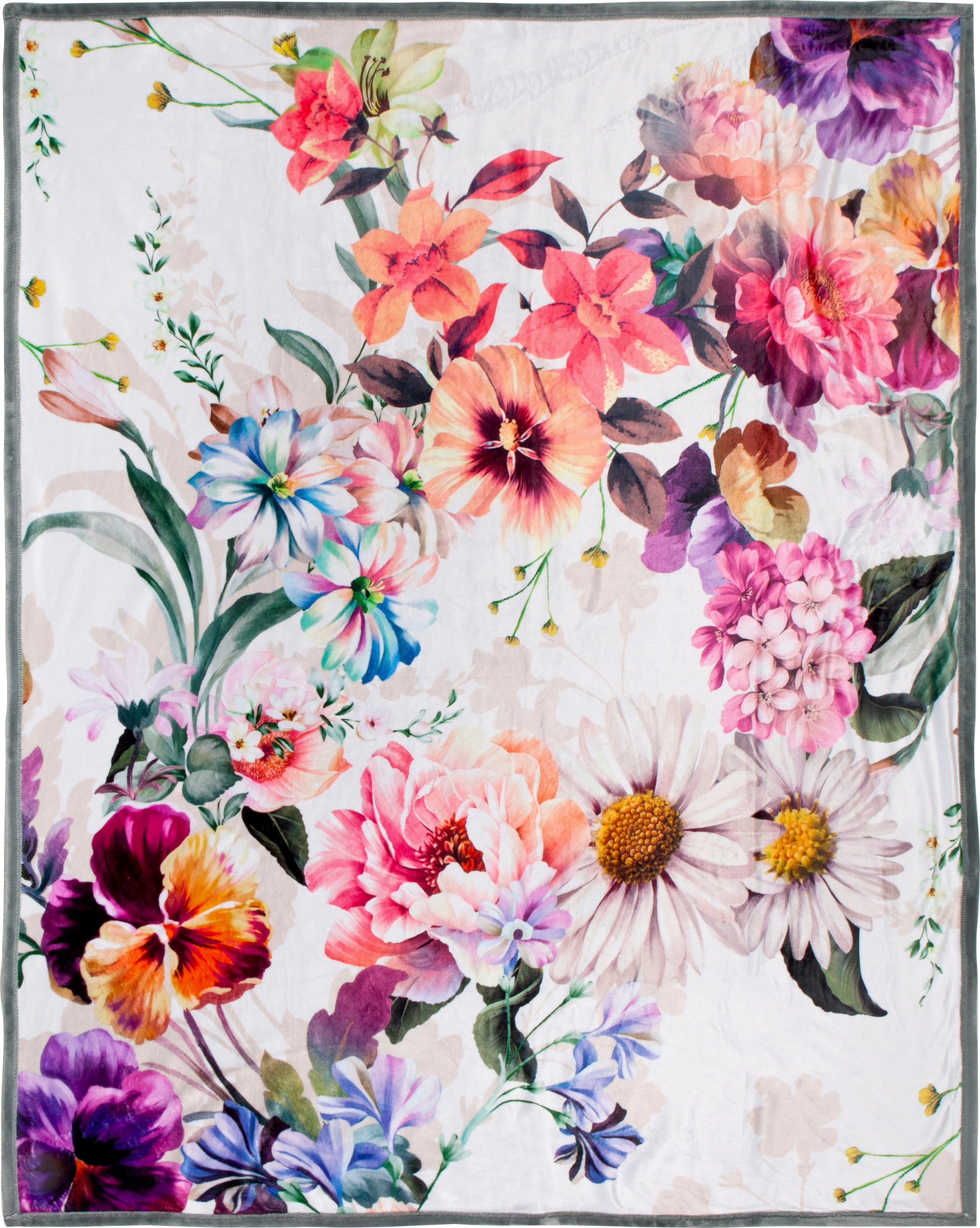 Image of Descanso Plaid »Novara«, mit Umschlagsaum, Kuscheldecke bei Ackermann Versand Schweiz