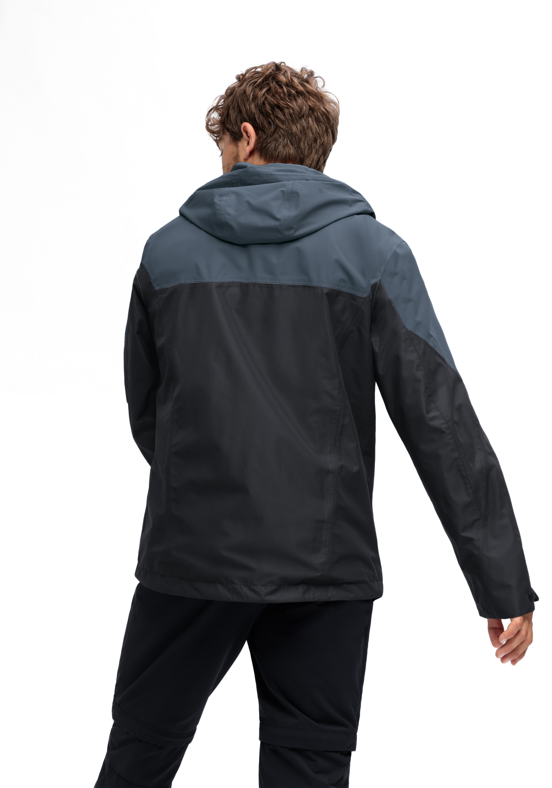 Maier Sports Outdoorjacke »Schlufterkopf M«, Herren Jacke wasserdicht, Funktionsjacke 3 Taschen aussen + Innentasche
