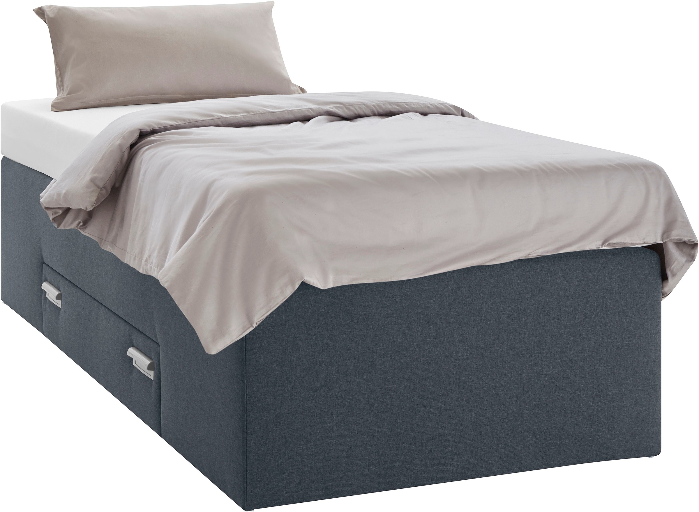 Westfalia Schlafkomfort Lit boxspring mit integrierter Schublade, frei im Raum stellbar