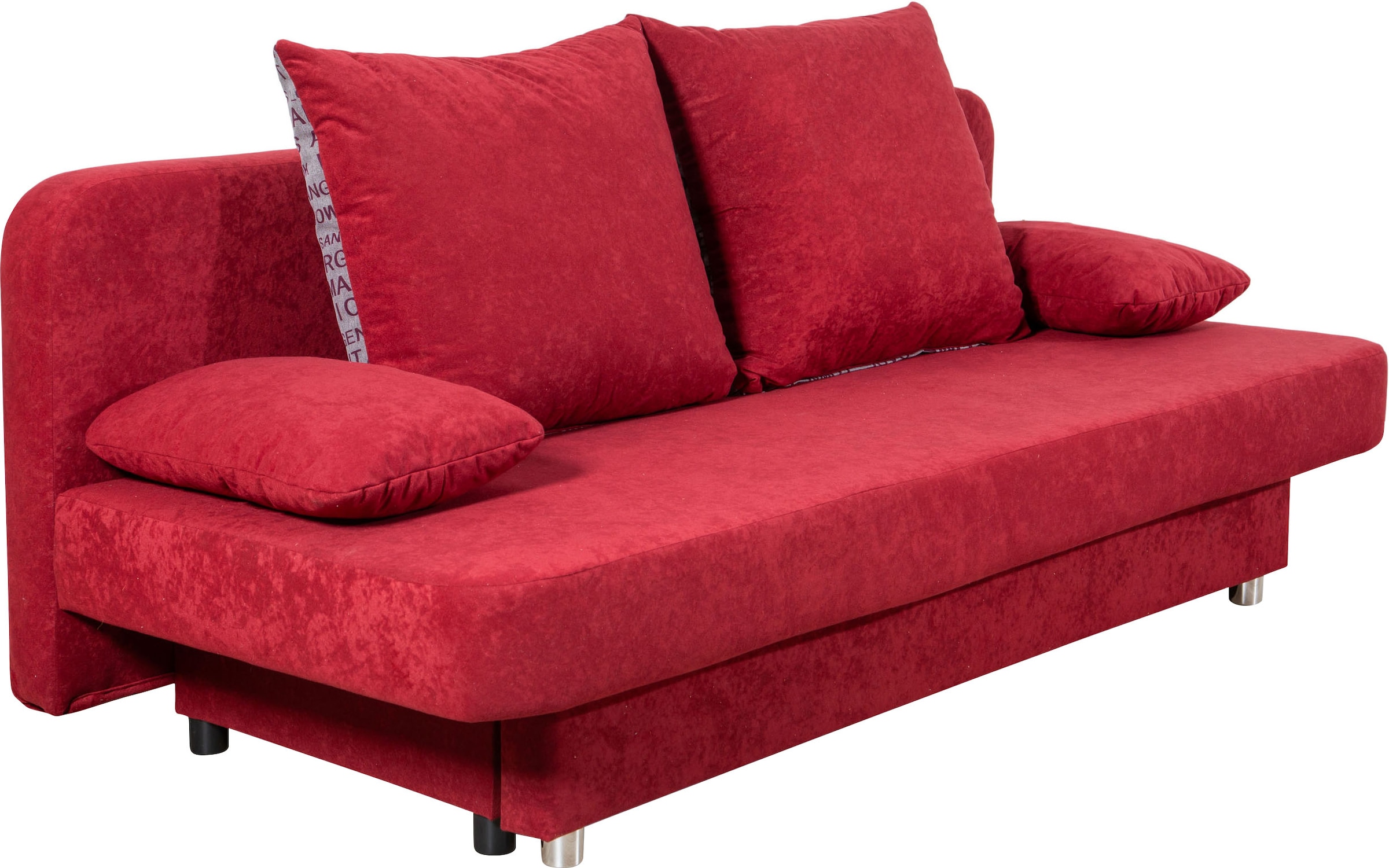 COLLECTION AB Schlafsofa »Ulla inkl. Bettfunktion und Bettkasten« Schlafsofa,Bettfunktion,Bettkasten,inkl. Rückenkissen,Armlehnekissen