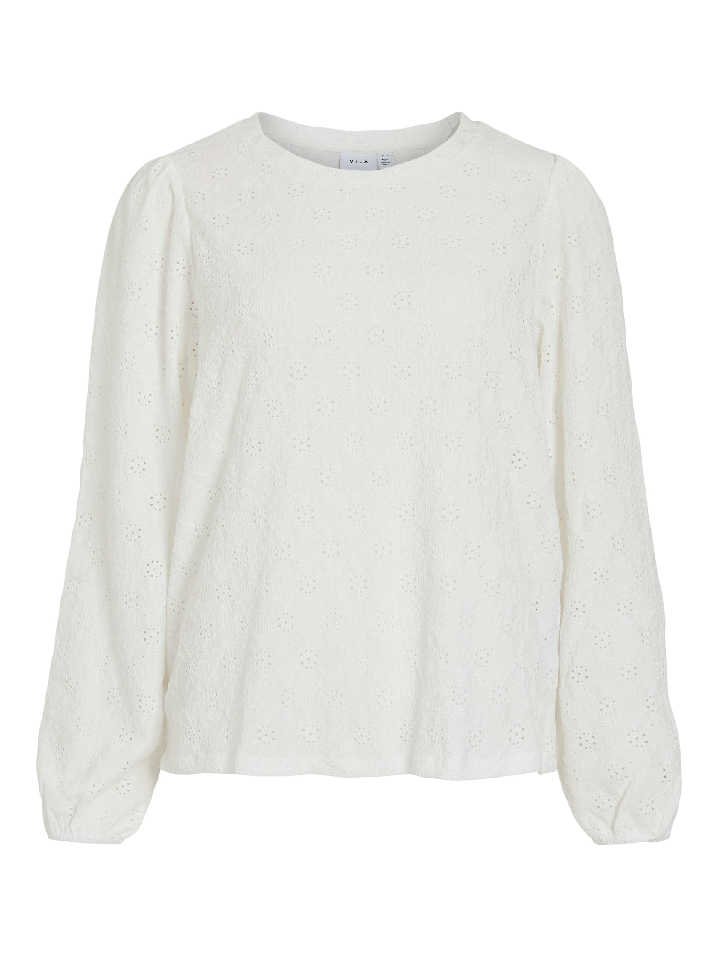 Vila T-shirt à manches longues »VIASTA O-NECK L/S TOP - NOOS«