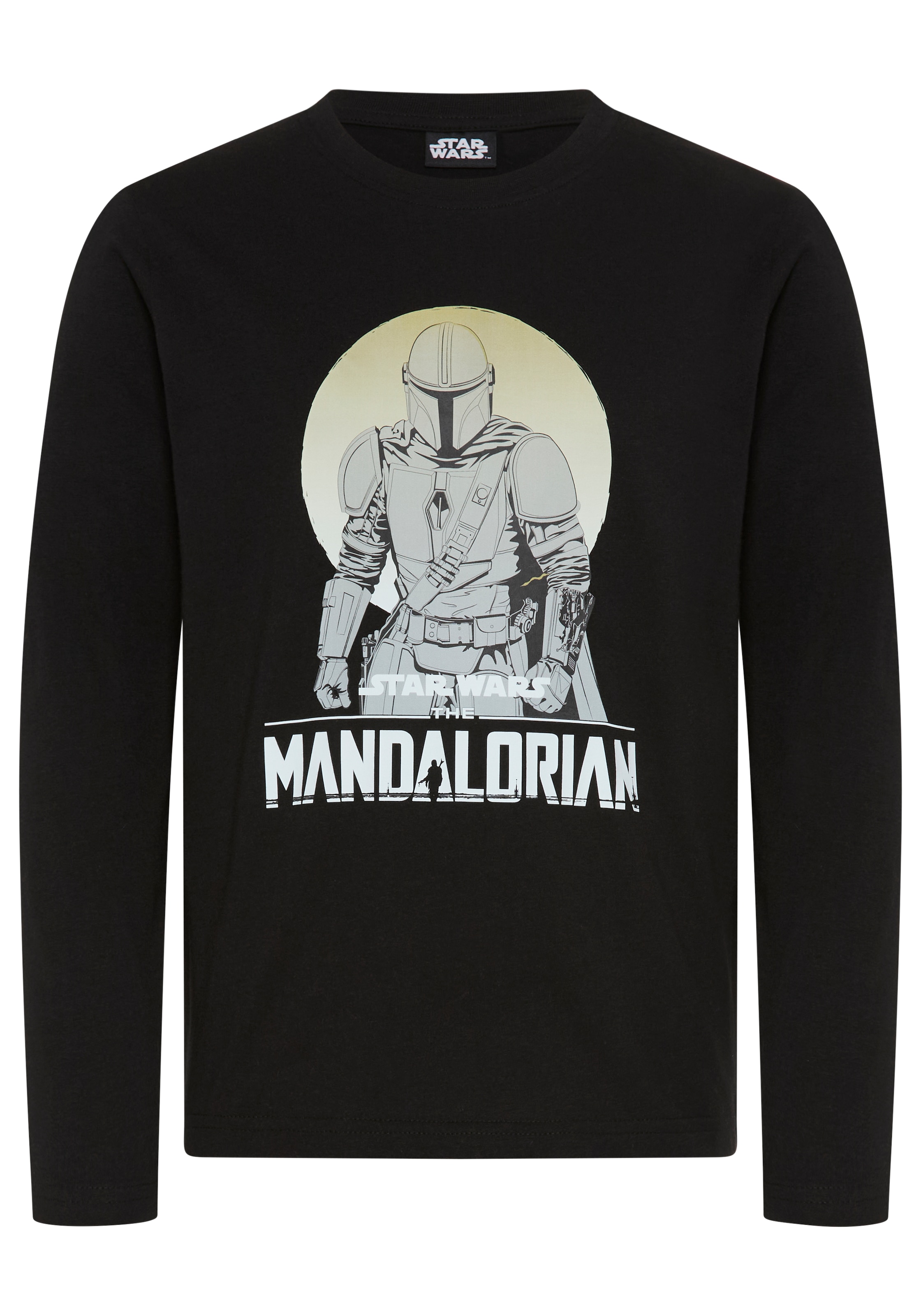 KIDSWORLD Langarmshirt »STAR WARS: MANDALORIAN Shirt, Disney« Disney-Shirt, Basic-Passform, Langarm, modischer Stil
