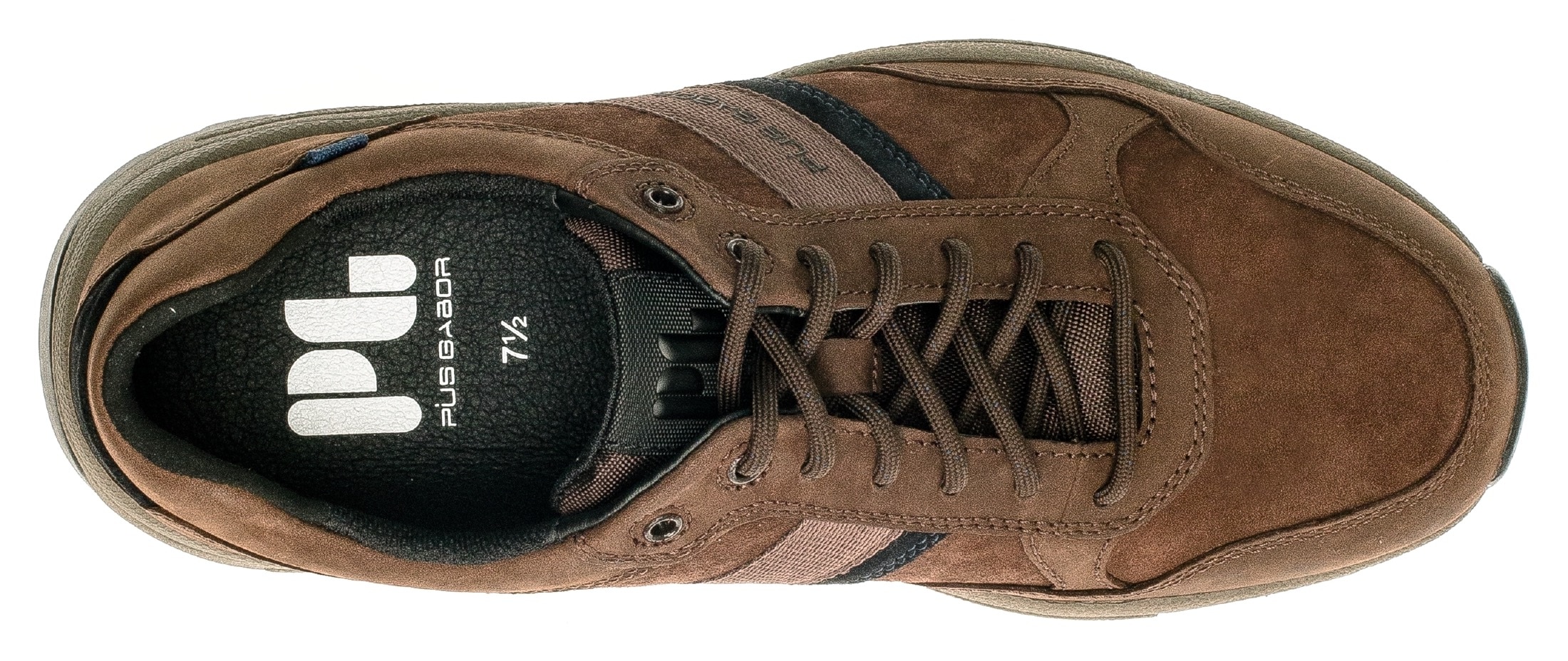 Pius Gabor Sneaker, in Weite G (weit), Freizeitschuh, Halbschuh, Schnürschuh