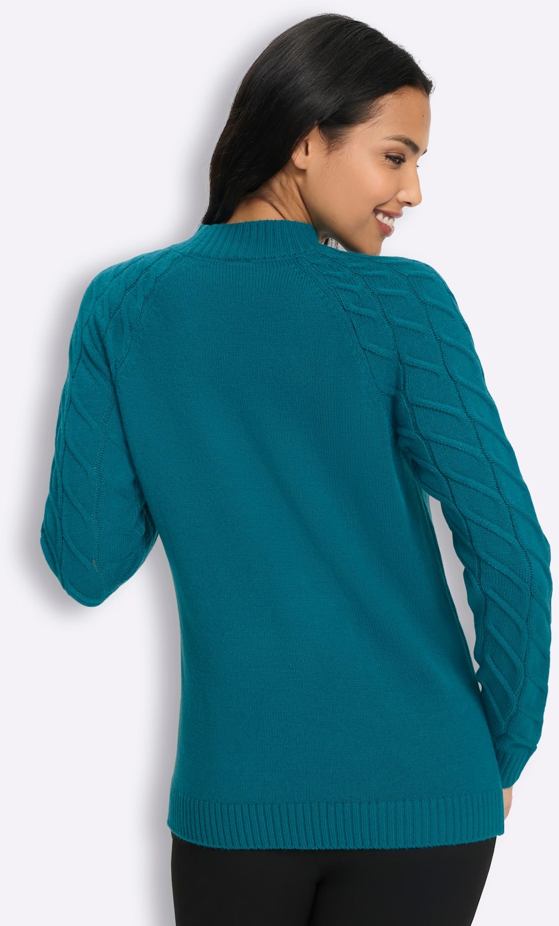 Classic Basics Stehkragenpullover »Langarm-Pullover«