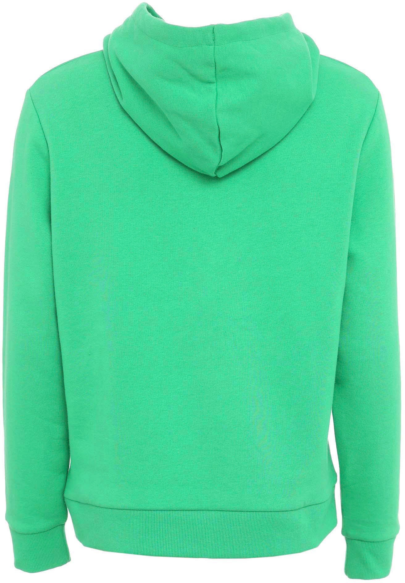 Zwillingsherz Kapuzensweatshirt, mit "Good Energy"-Stickerei und pinken Kordeln
