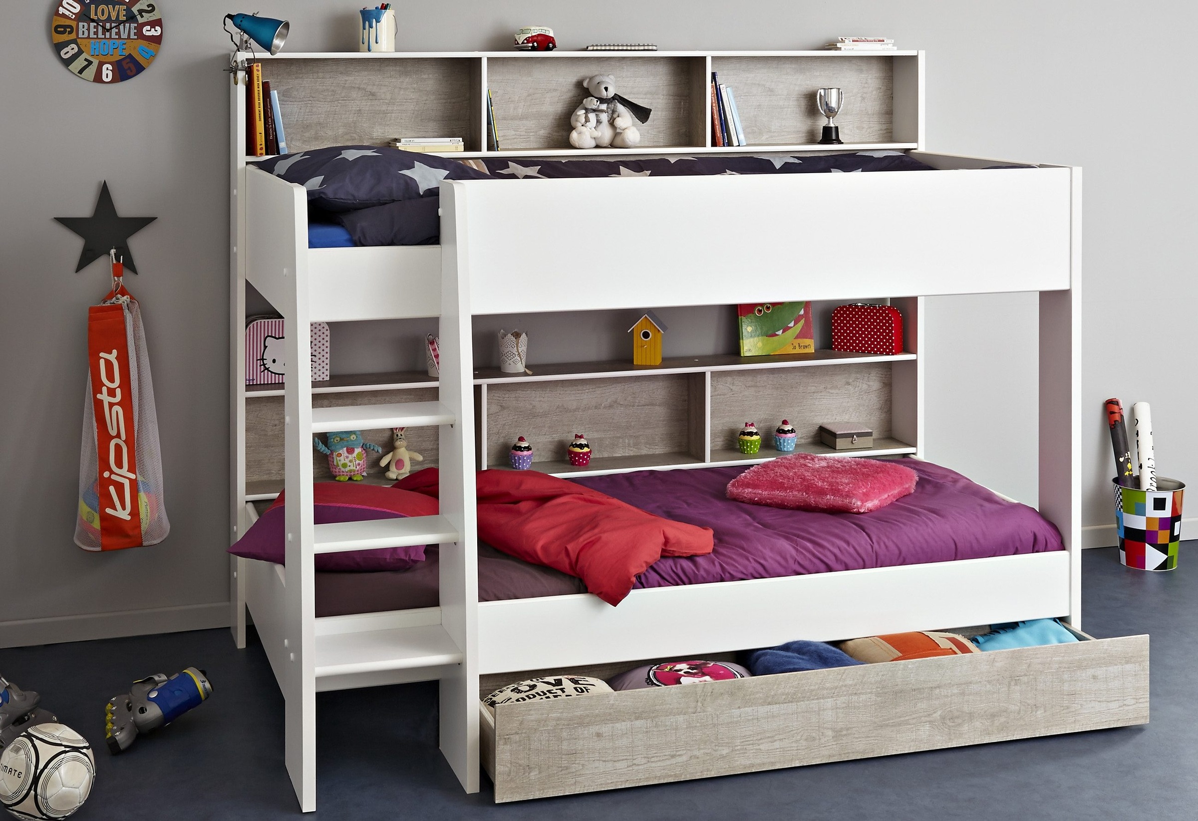 Image of Parisot Etagenbett, bodentief, mit Schubkasten bei Ackermann Versand Schweiz