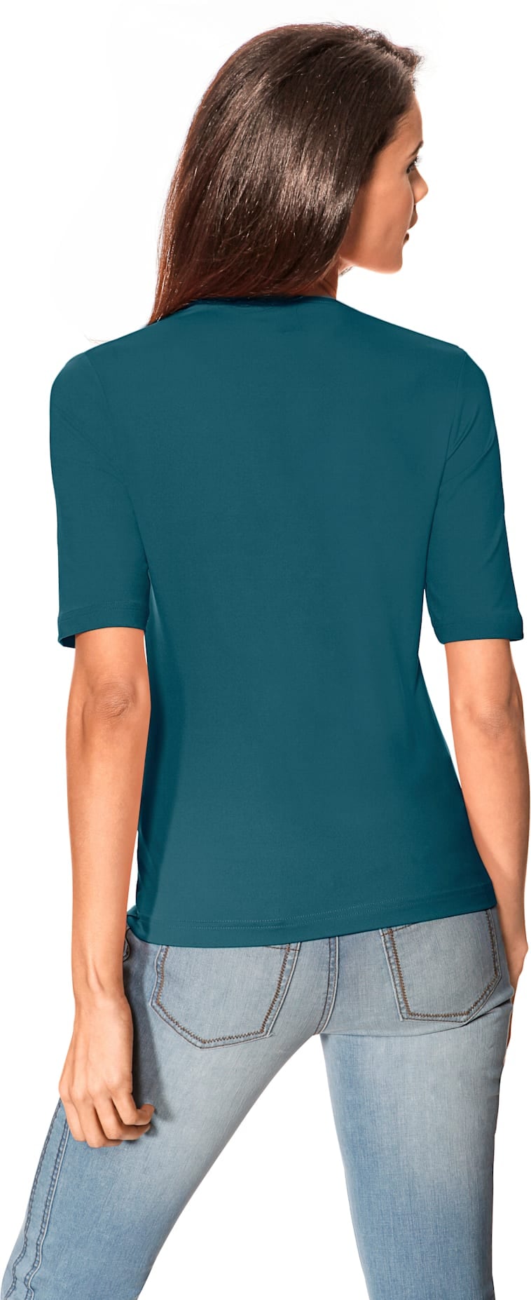heine V-Shirt »V-Shirt«, (1 tlg.)