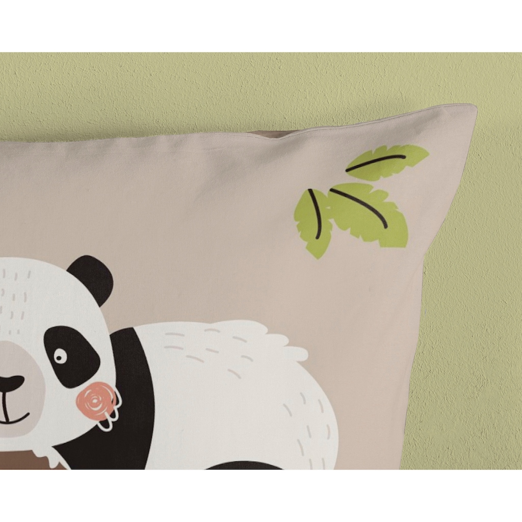 good morning Kinderbettwäsche »Panda«, (2 tlg.)