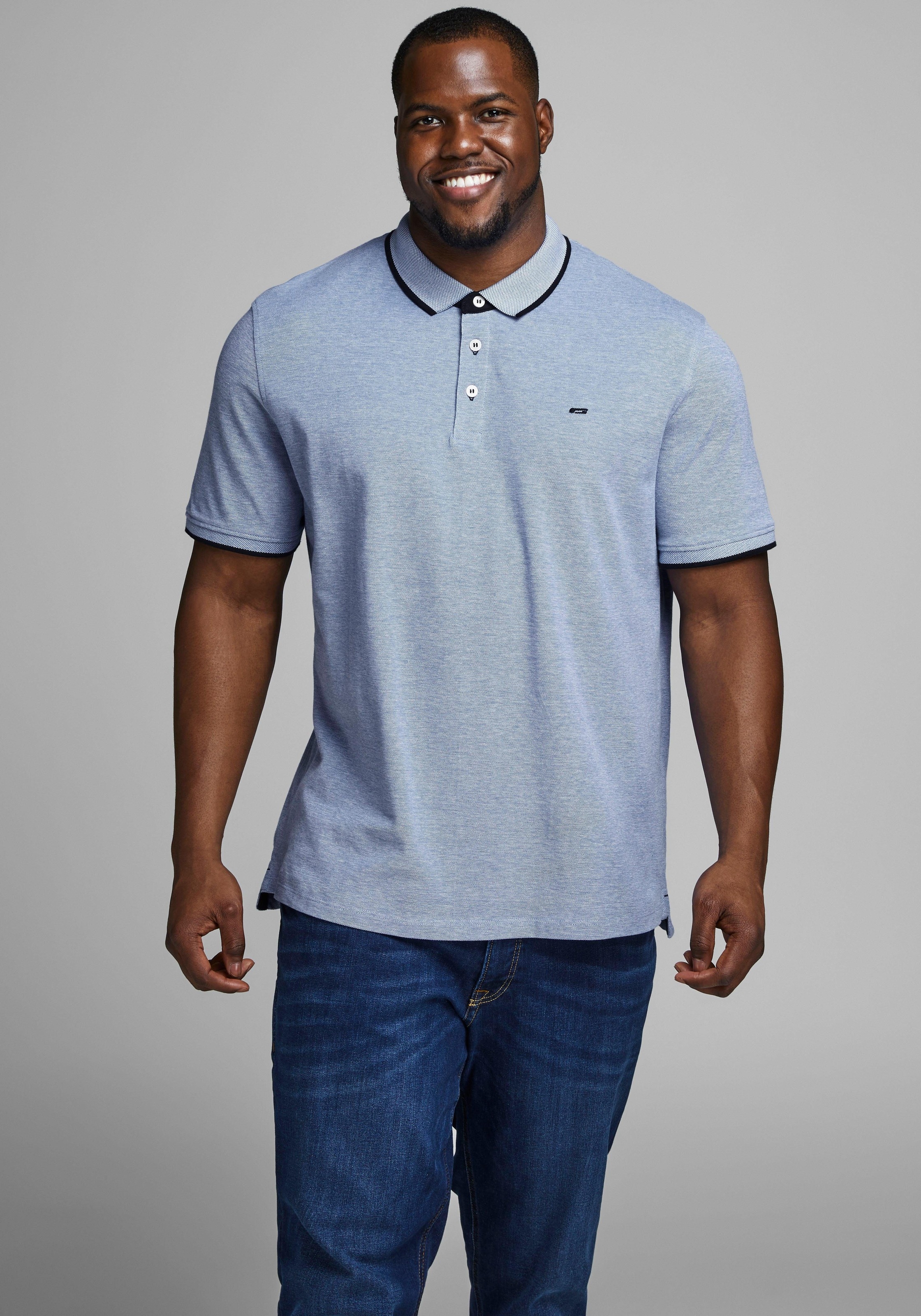 Image of Jack & Jones PlusSize Poloshirt »Paulus Polo«, bis Grösse 6XL bei Ackermann Versand Schweiz