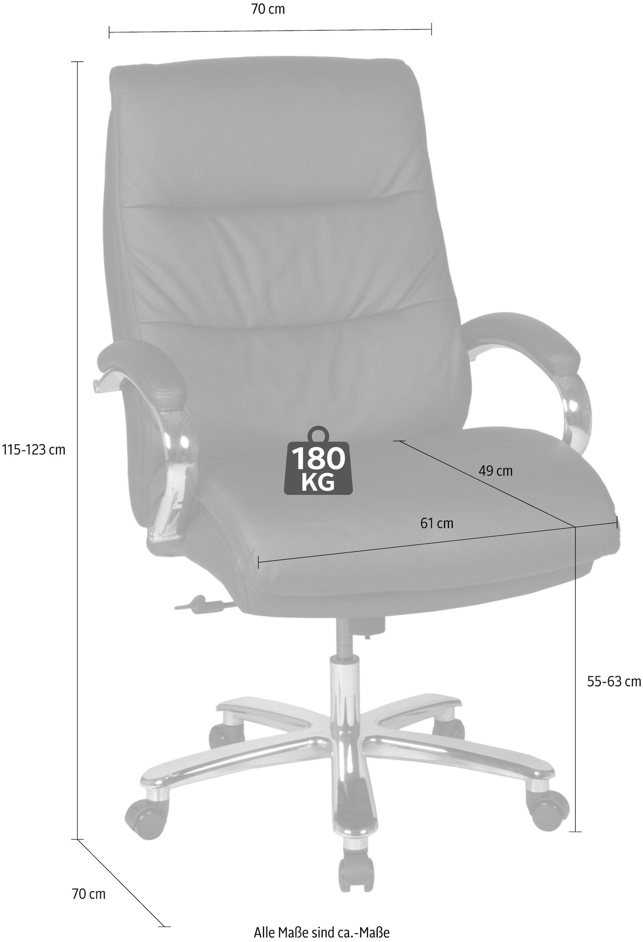 Duo Collection Chefsessel »Chefsessel Federico 180 kg« () Federkern, bis 180 kg