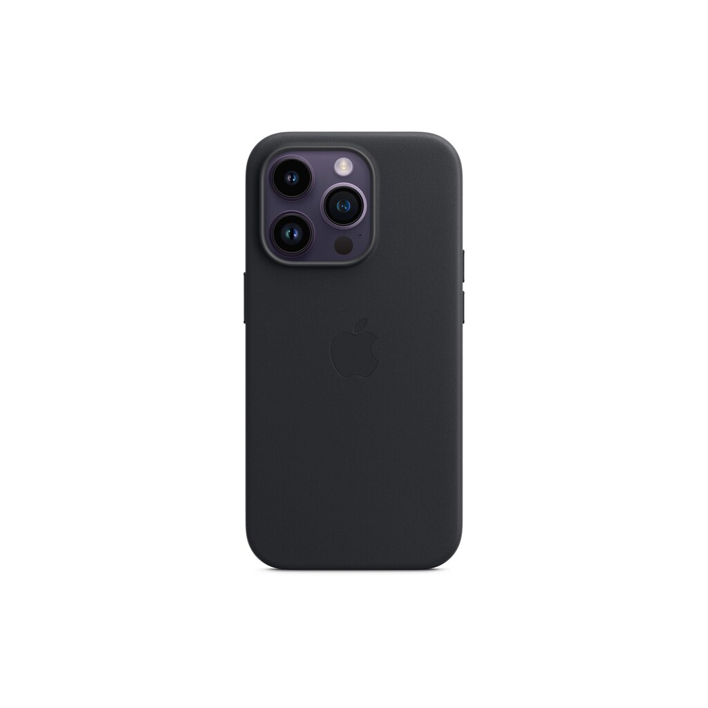 Apple Smartphone-Hülle »Pro Leather Case Black«, iPhone 14 Pro