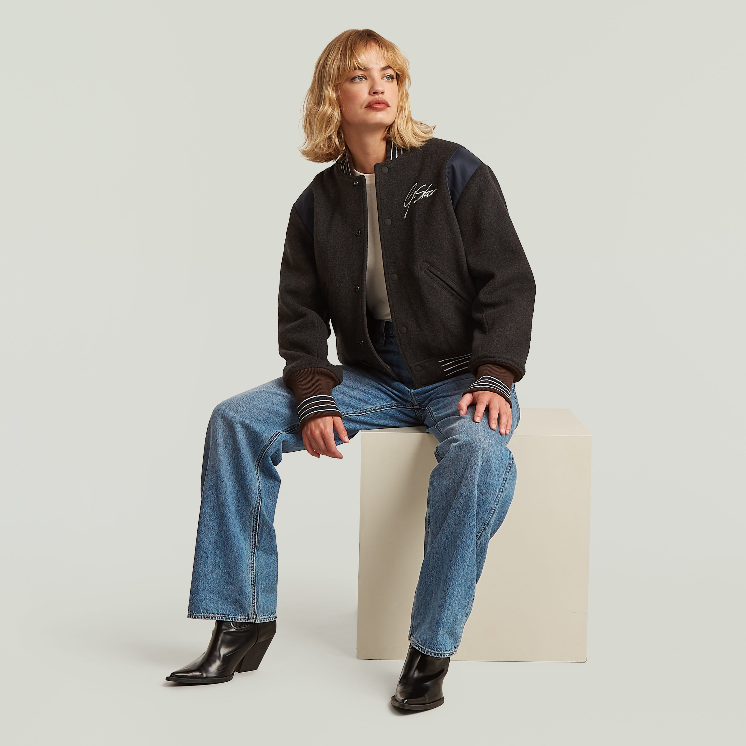 G-STAR Loose-fit-Jeans »Judee Loose Wmn« mit innenliegender Münztasche