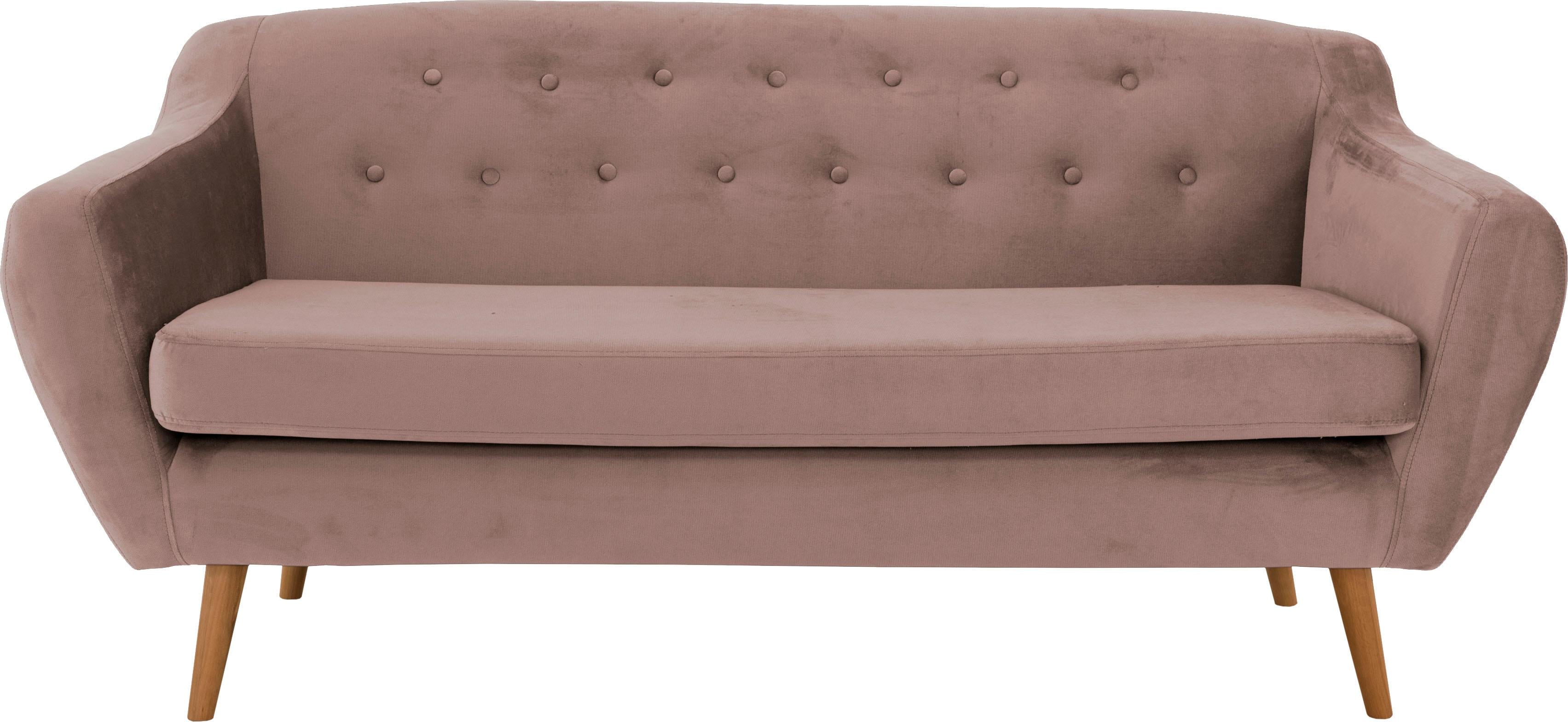 Home affaire 3-Sitzer »Renne« mit Heftung im Rücken im skandinavischem Stil