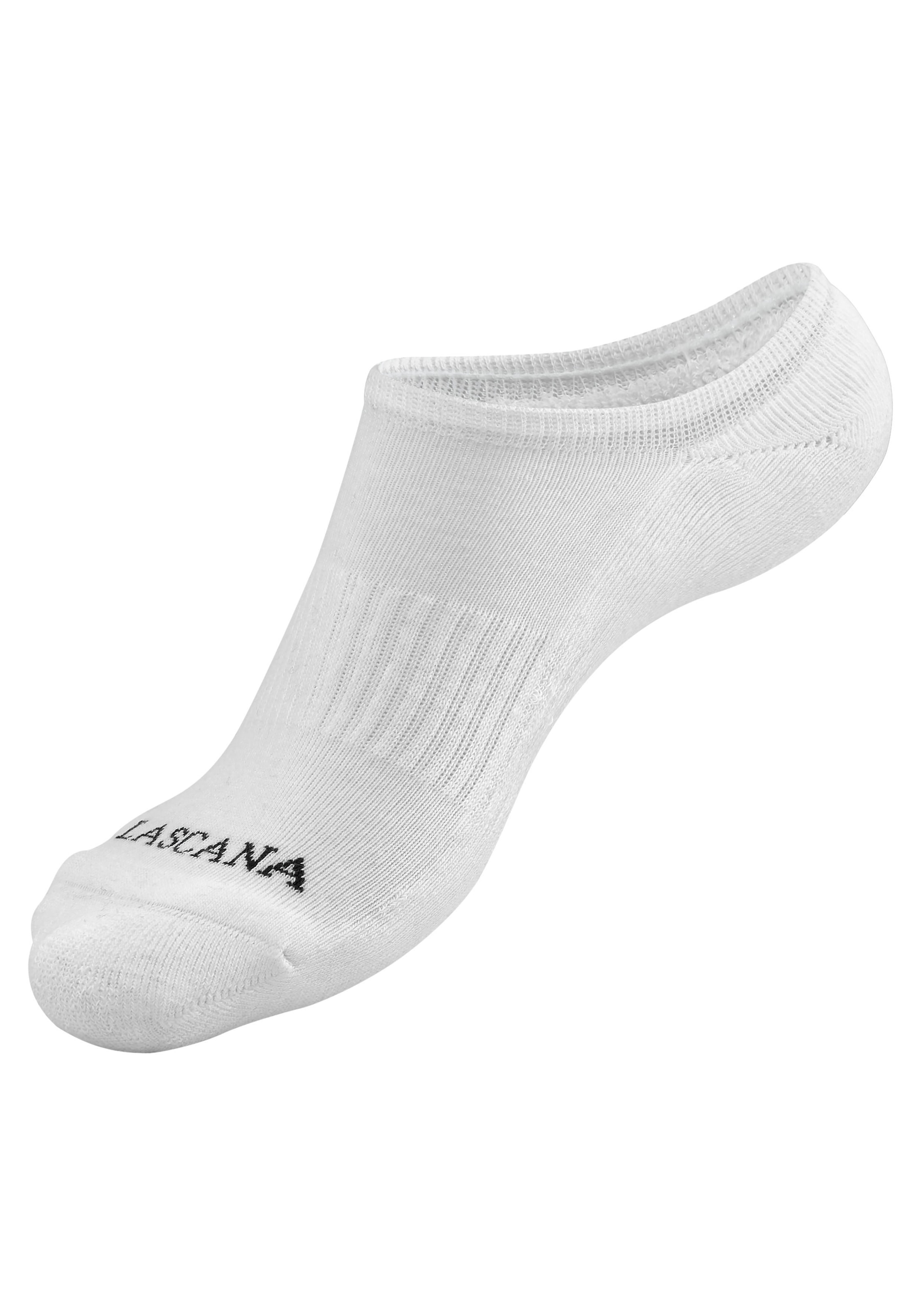 LASCANA ACTIVE Sneakersocken, (Set, 7 Paar), mit Fussfrottee