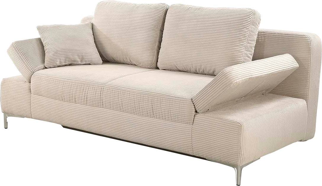 Jockenhöfer Gruppe Schlafsofa »Jano«, klassisches Schlafsofa mit individuell, verstellbaren Armlehnen